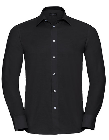 Men's Long Sleeve Tailored Oxford Shirt