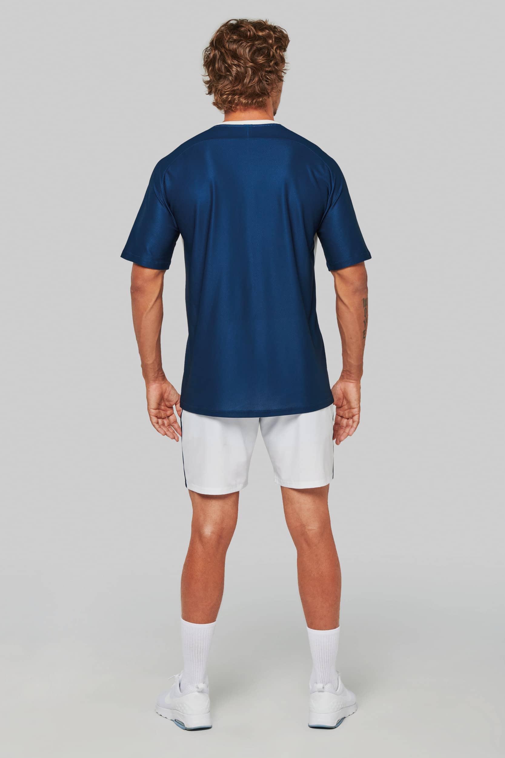 Zweifarbige Herren-Shorts