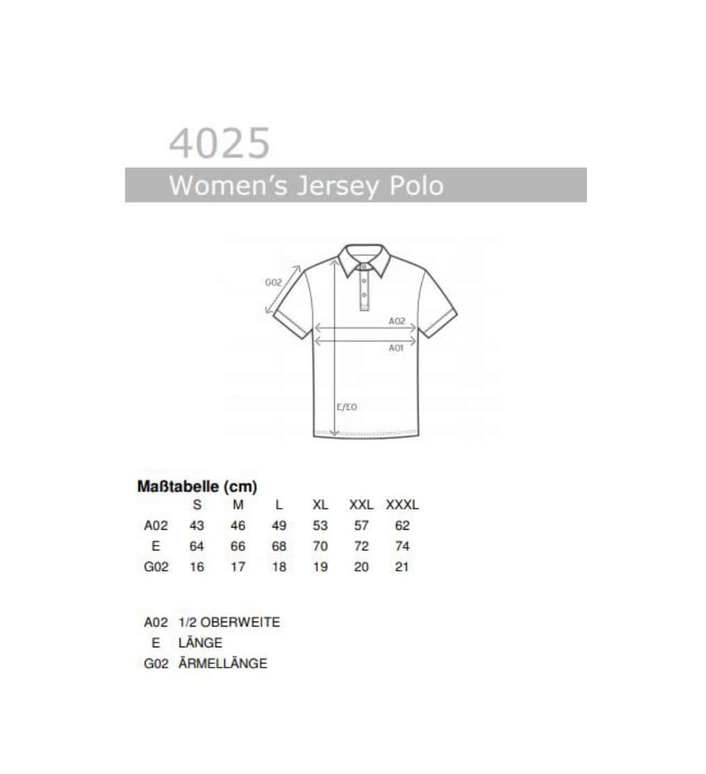 Women´s Jersey Polo