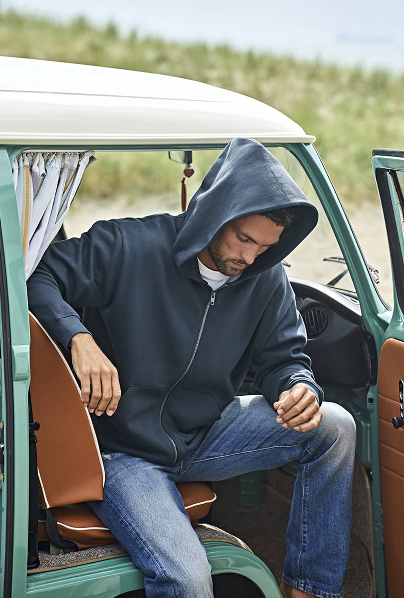 UNLABELED Hooded Full Zip Sweatshirt