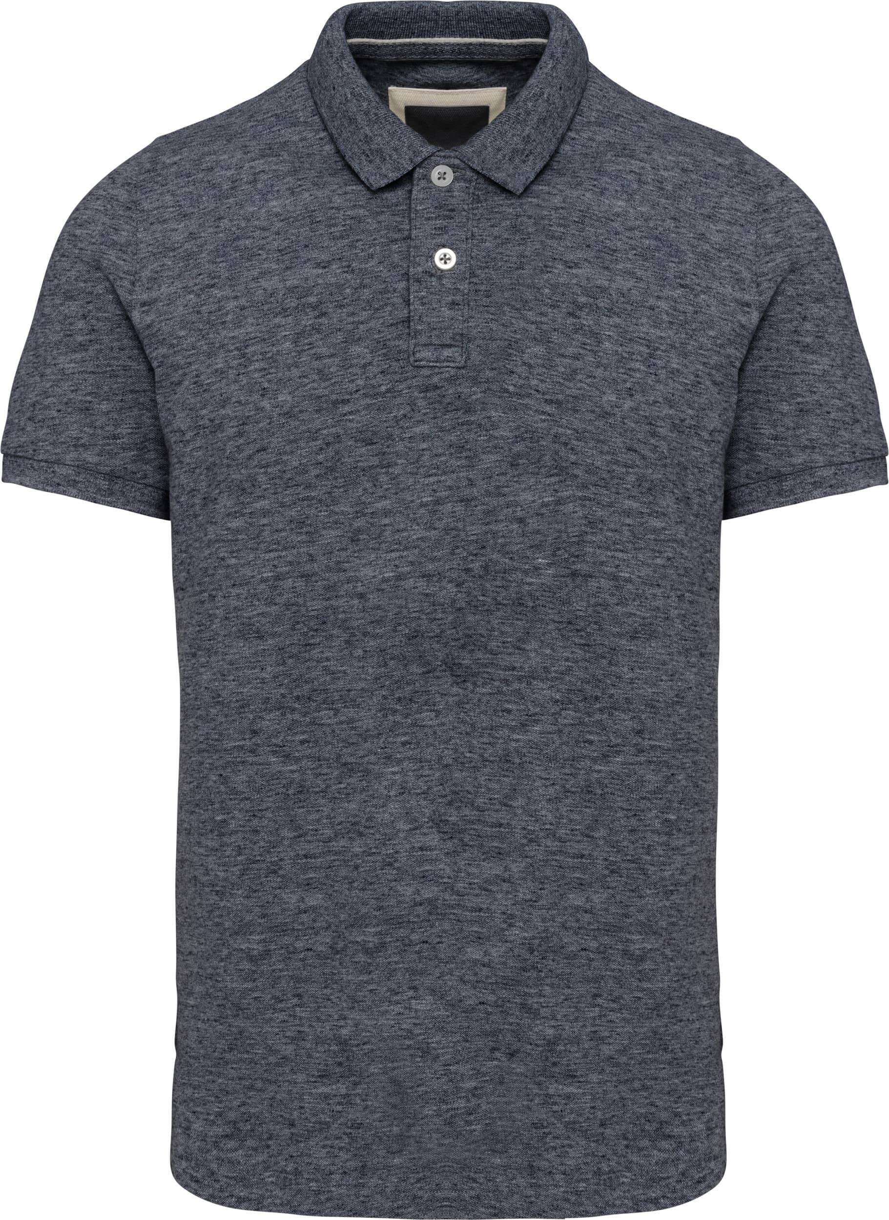Kurzarm-Polohemd für Herren im Vintage-Stil
