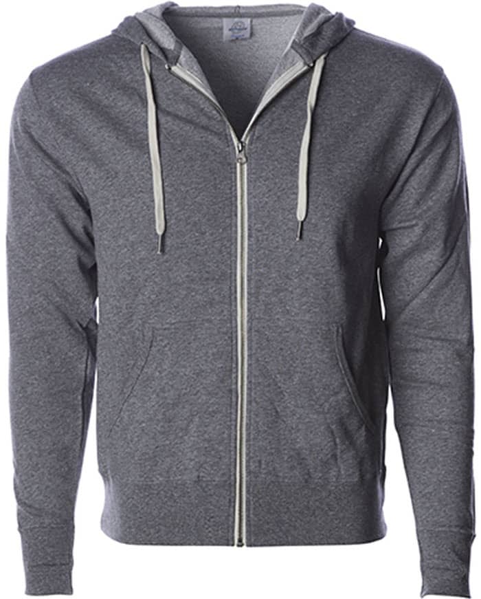 Unisex Midweight French Terry Zip Hood