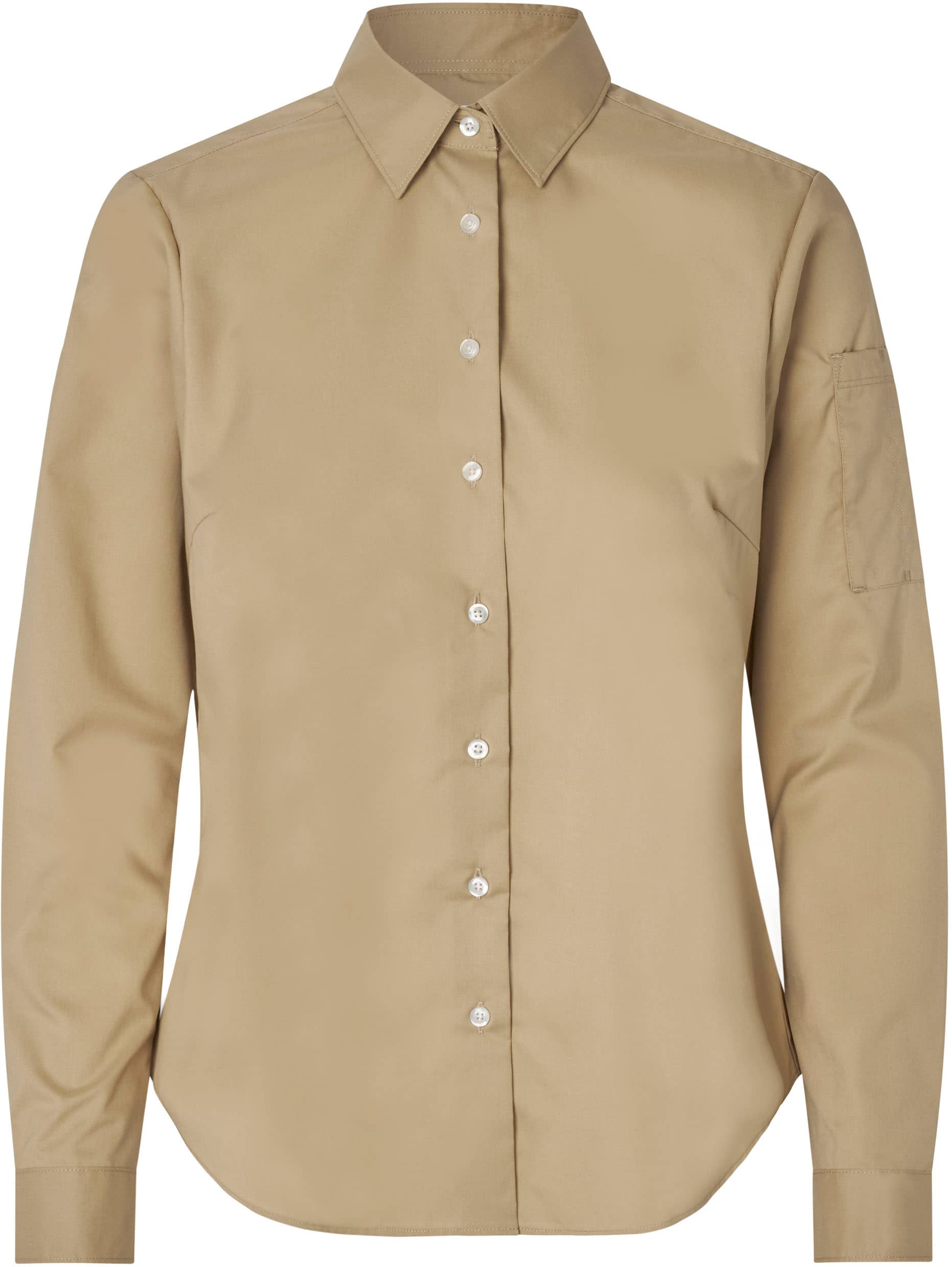 Seven Seas Poplin Stretch Damen Bluse
