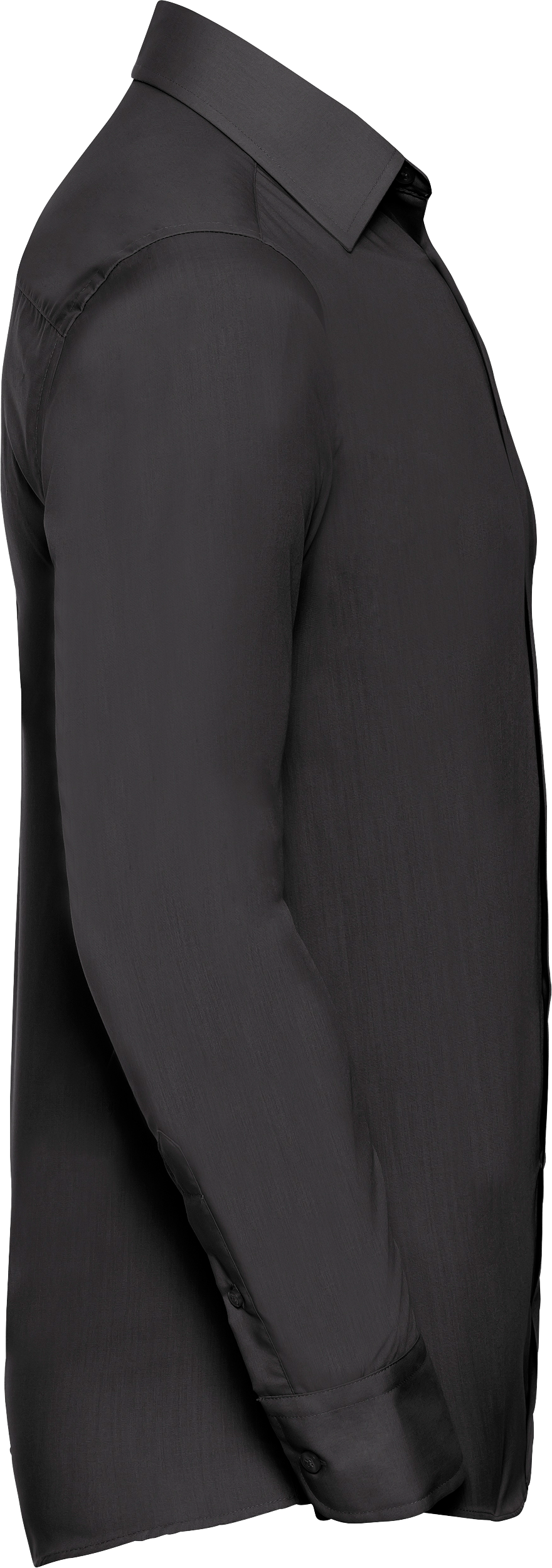 Men's Long Sleeve Tailored Polycotton Poplin Shirt