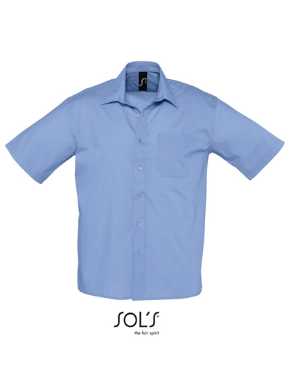 Popeline-Shirt Bristol Short Sleeve