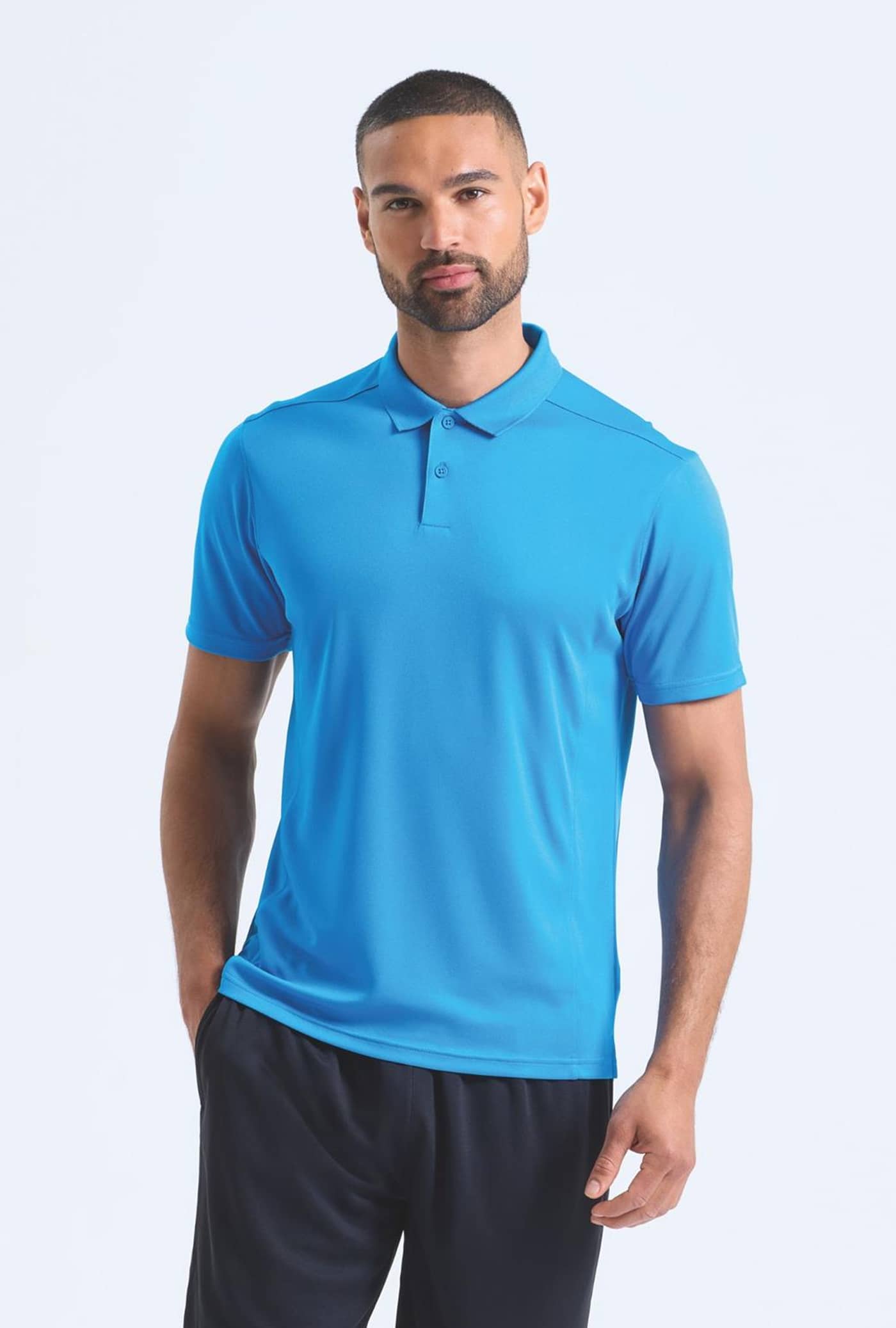 TriDri® Ion-Charge panelled polo