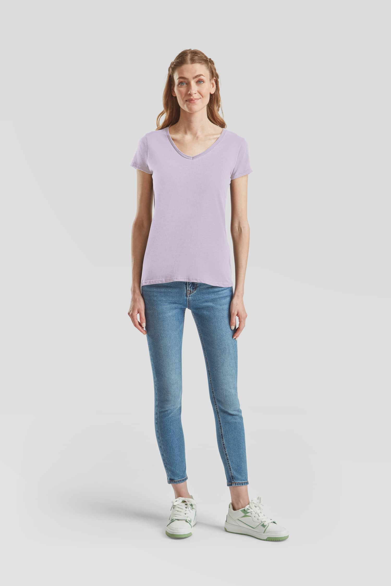 Ladies´ Iconic 150 V Neck T