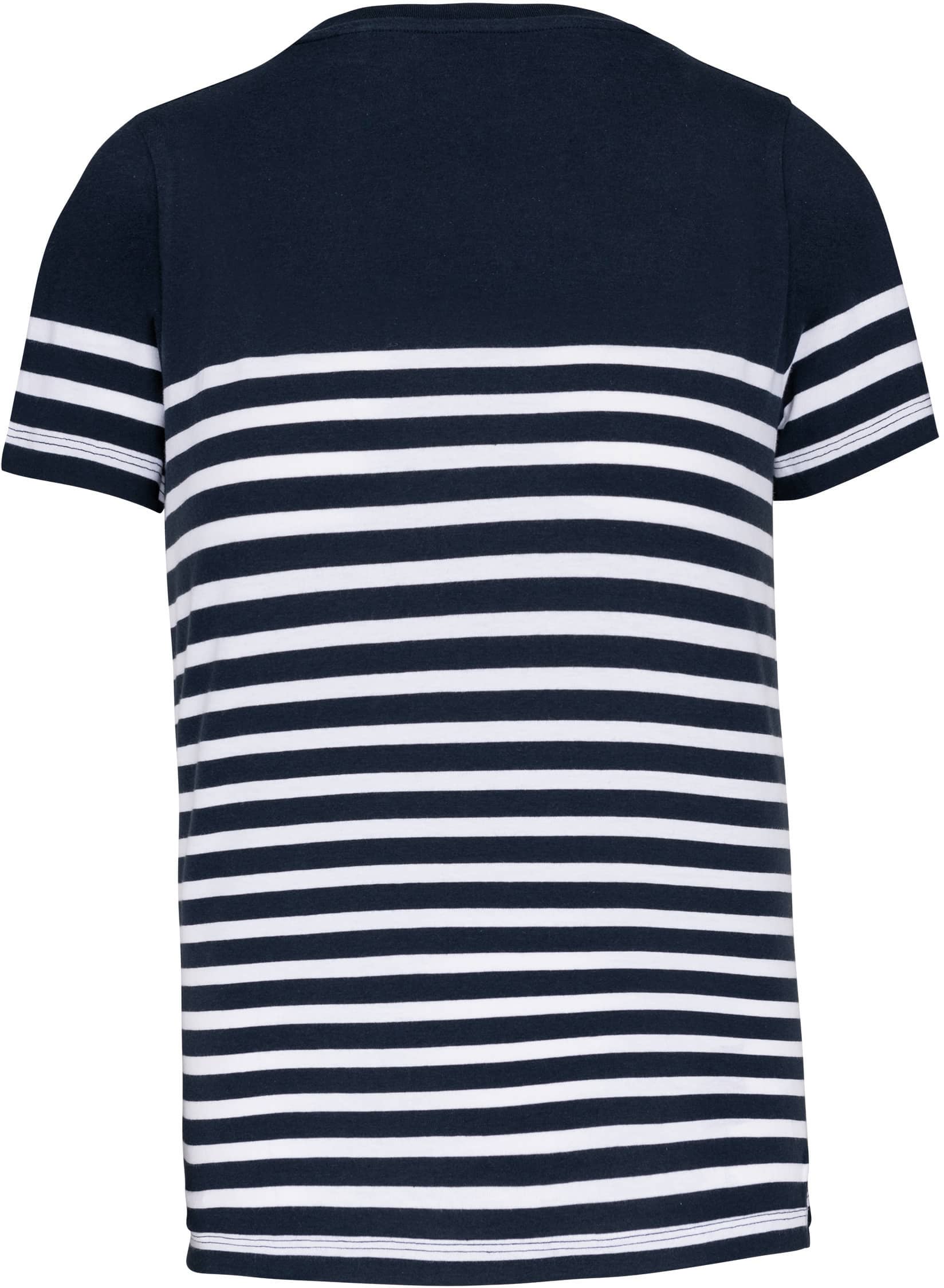 T-Shirt im Marine-Stil mit Rundhalsausschnitt Bio Kinder