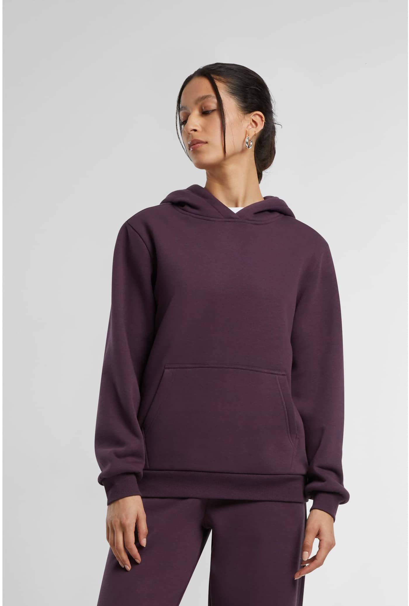 Ladies Fluffy Hoody