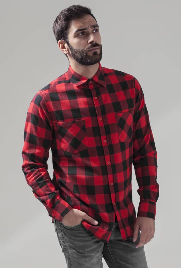Checked Flannel Shirt