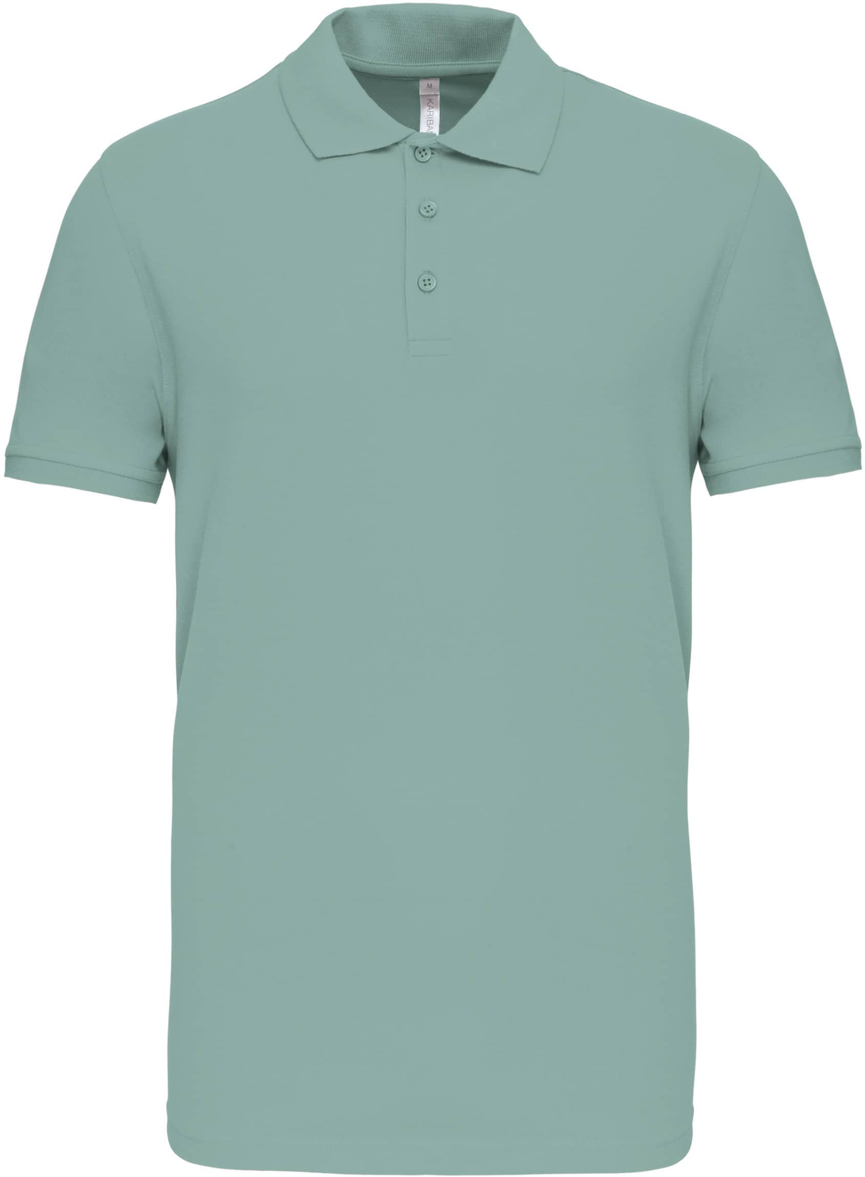 Kurzarm-Polohemd für Herren aus Baumwollpiqué