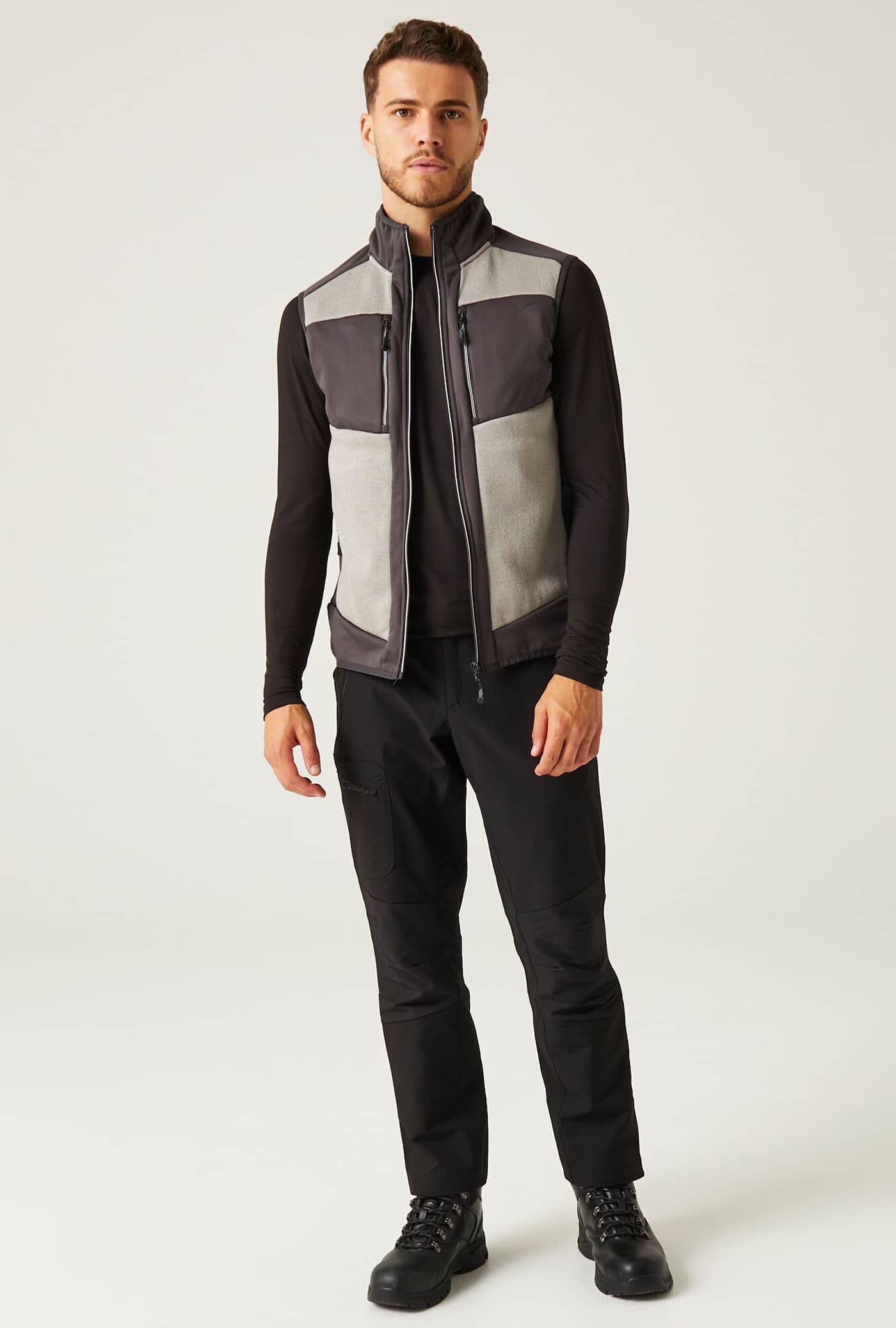 E-volve Unisex Knit Effect Stretch Bodywarmer