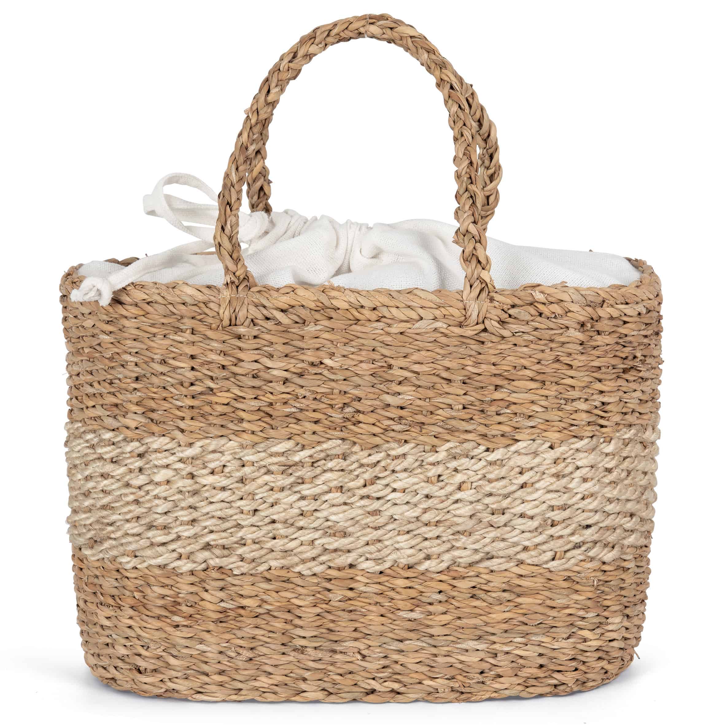 Jutetasche aus Seegras