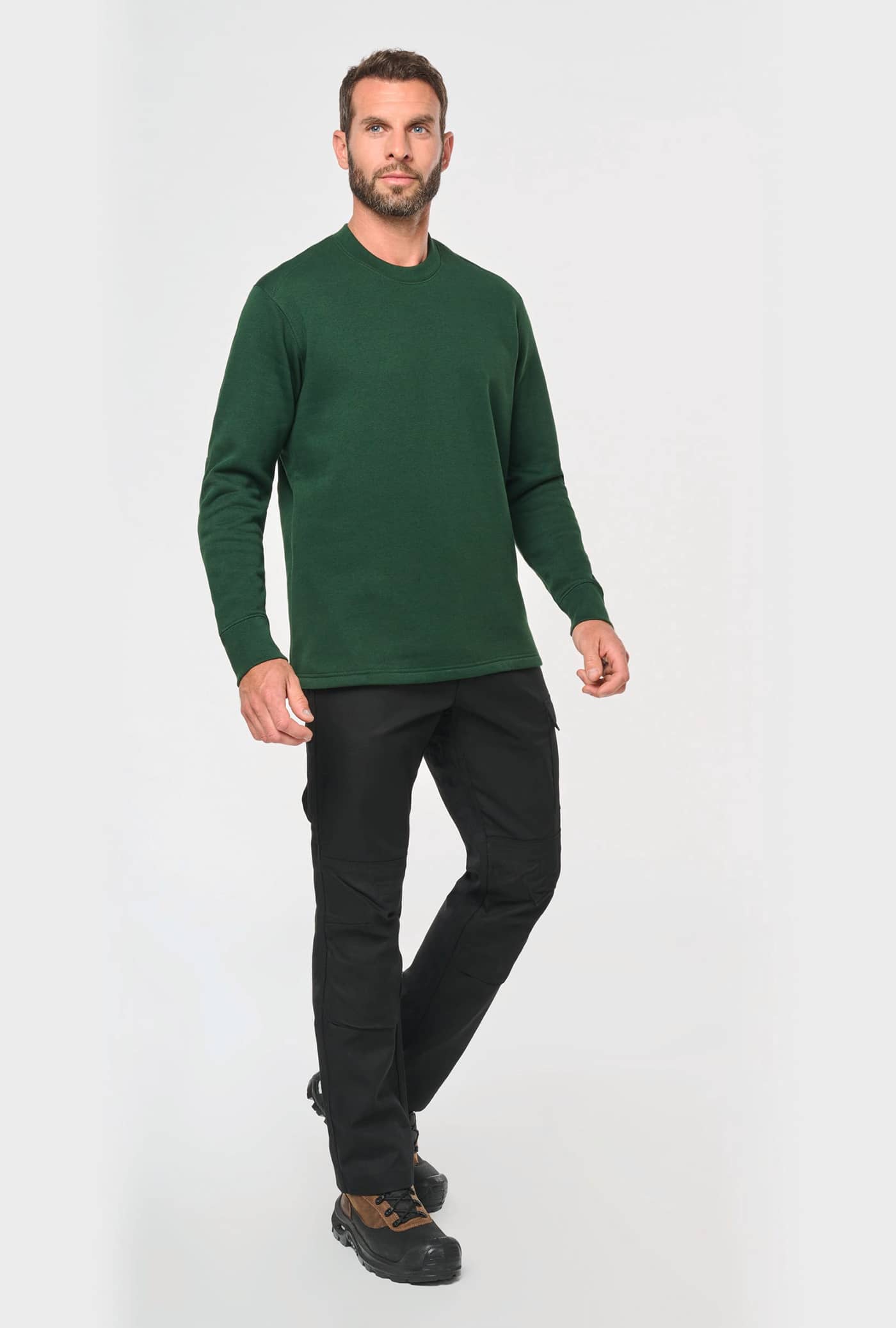Sweatshirt mit Set-in-Ärmeln