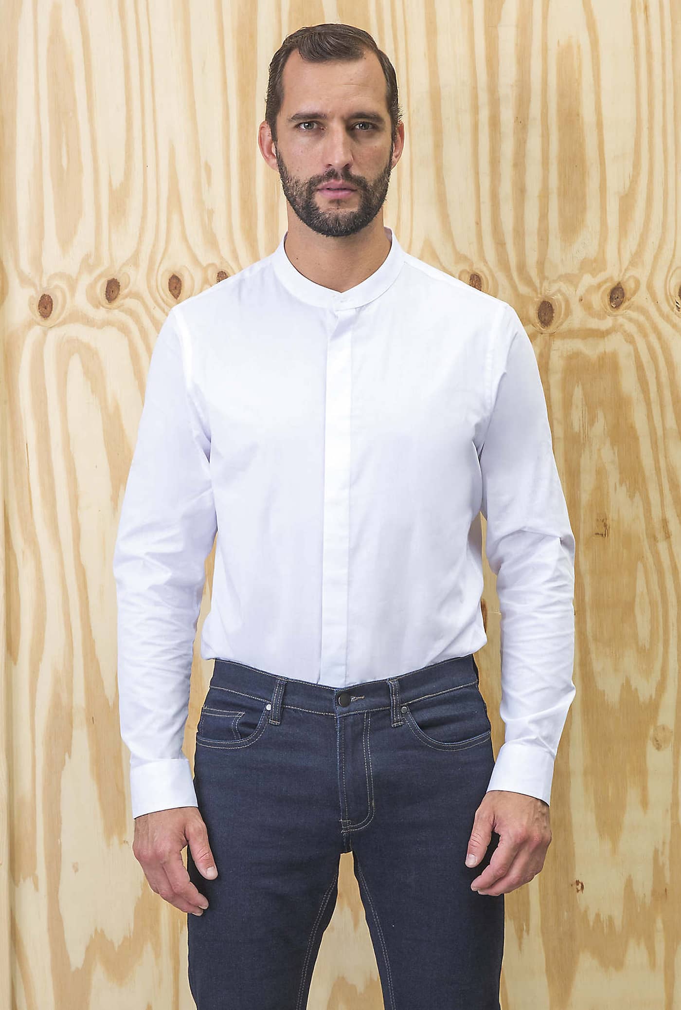 Men´s Mao Collar Shirt Bart