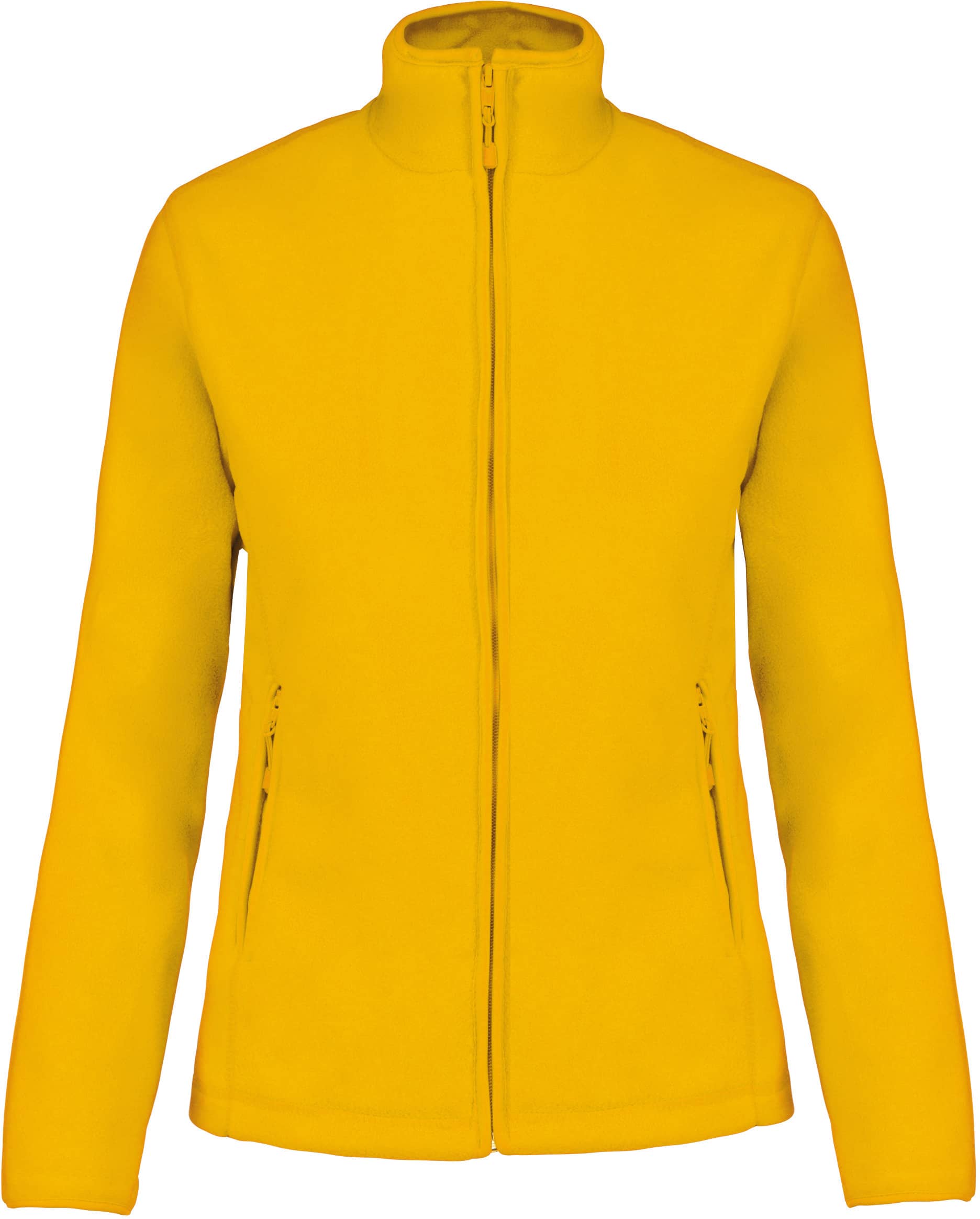 Mikrofleece-Jacke mit Reißverschluss für Damen