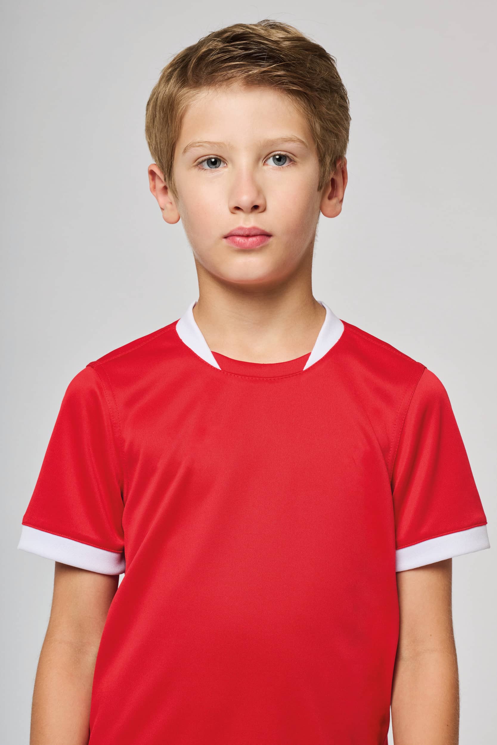 Rugby-Trikot mit kurzen Ärmeln für Kinder