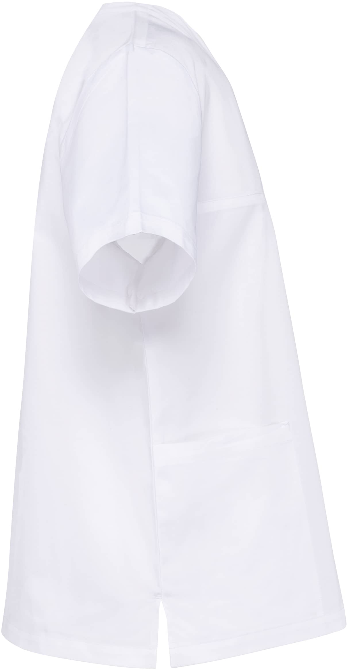 Kurzärmlige Unisex-Tunika aus Baumwolle