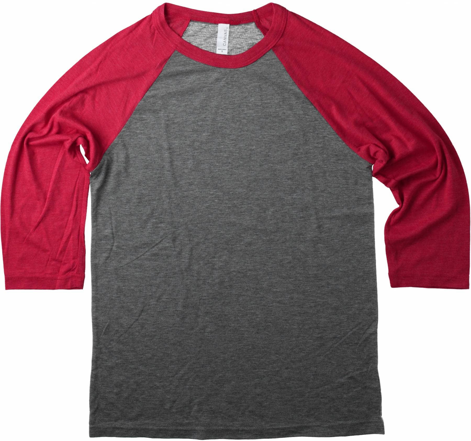 Unisex 3/4 Sleeve Baseball T-Shirt