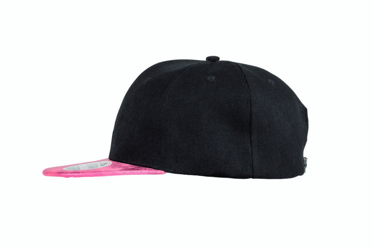 Bronx Flat Glitter Peak Snapback Cap