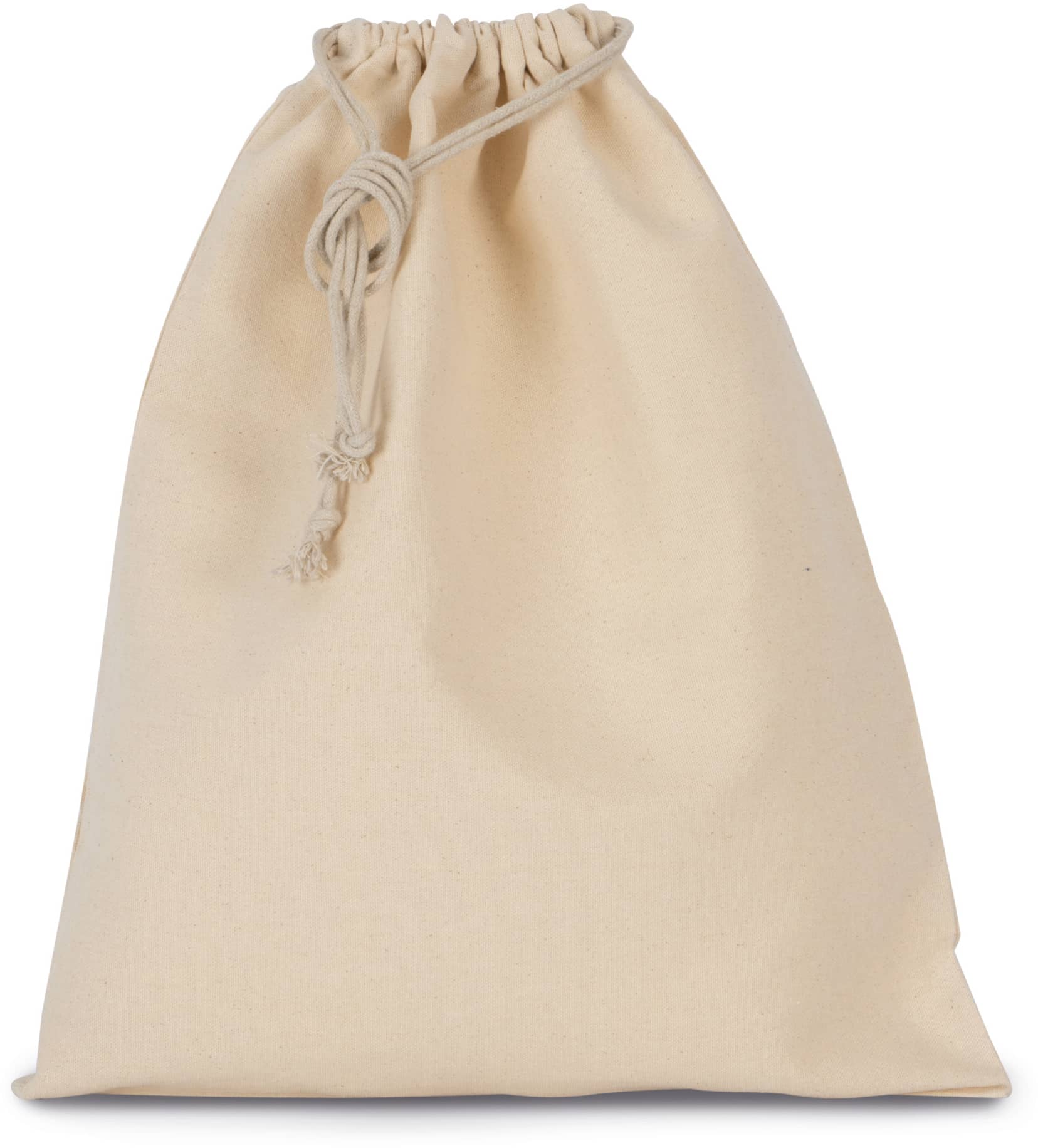 Baumwolltasche mit Kordelzug - Medium - Natural
