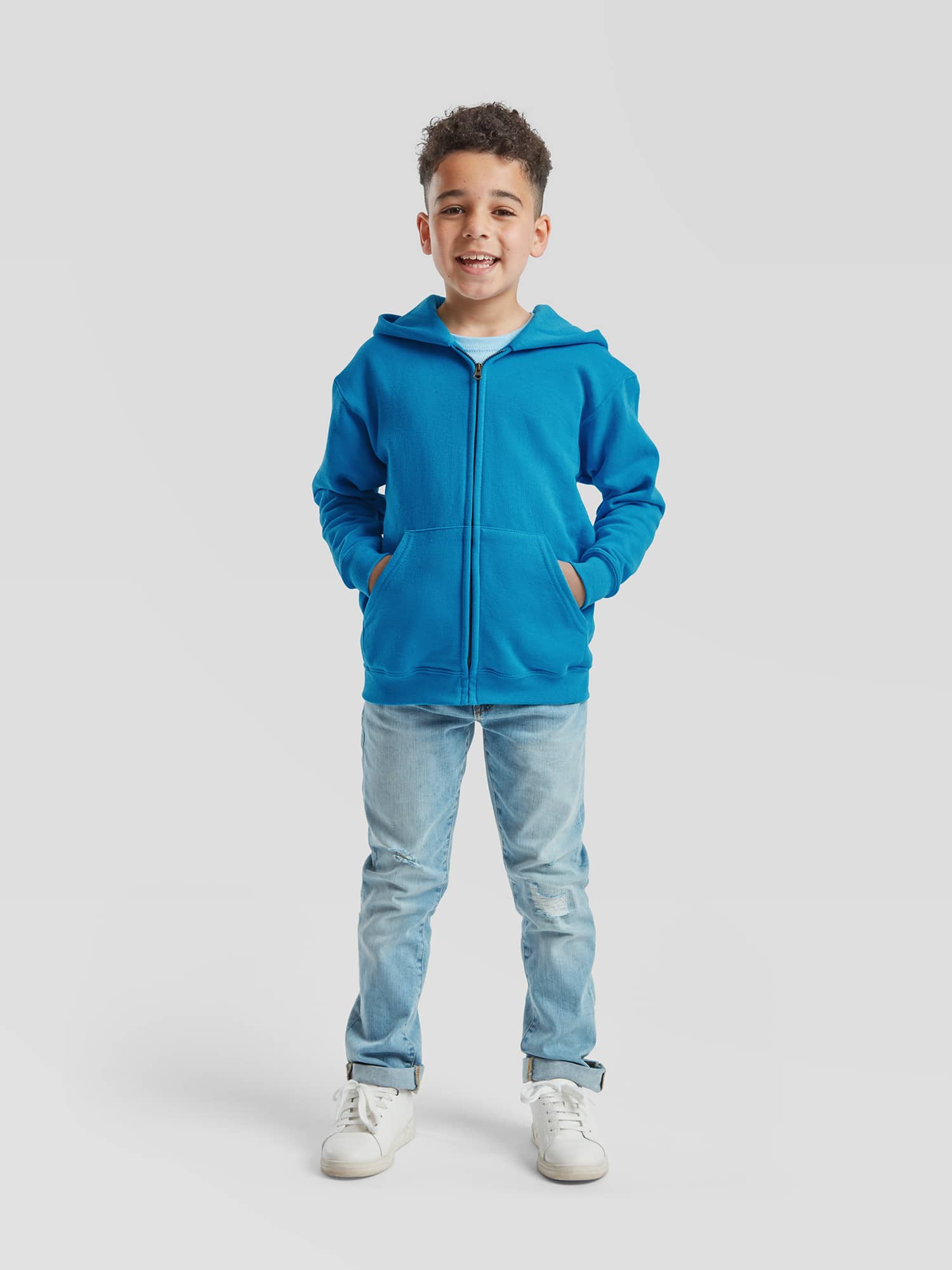 Kids´ Classic Hooded Sweat Jacket