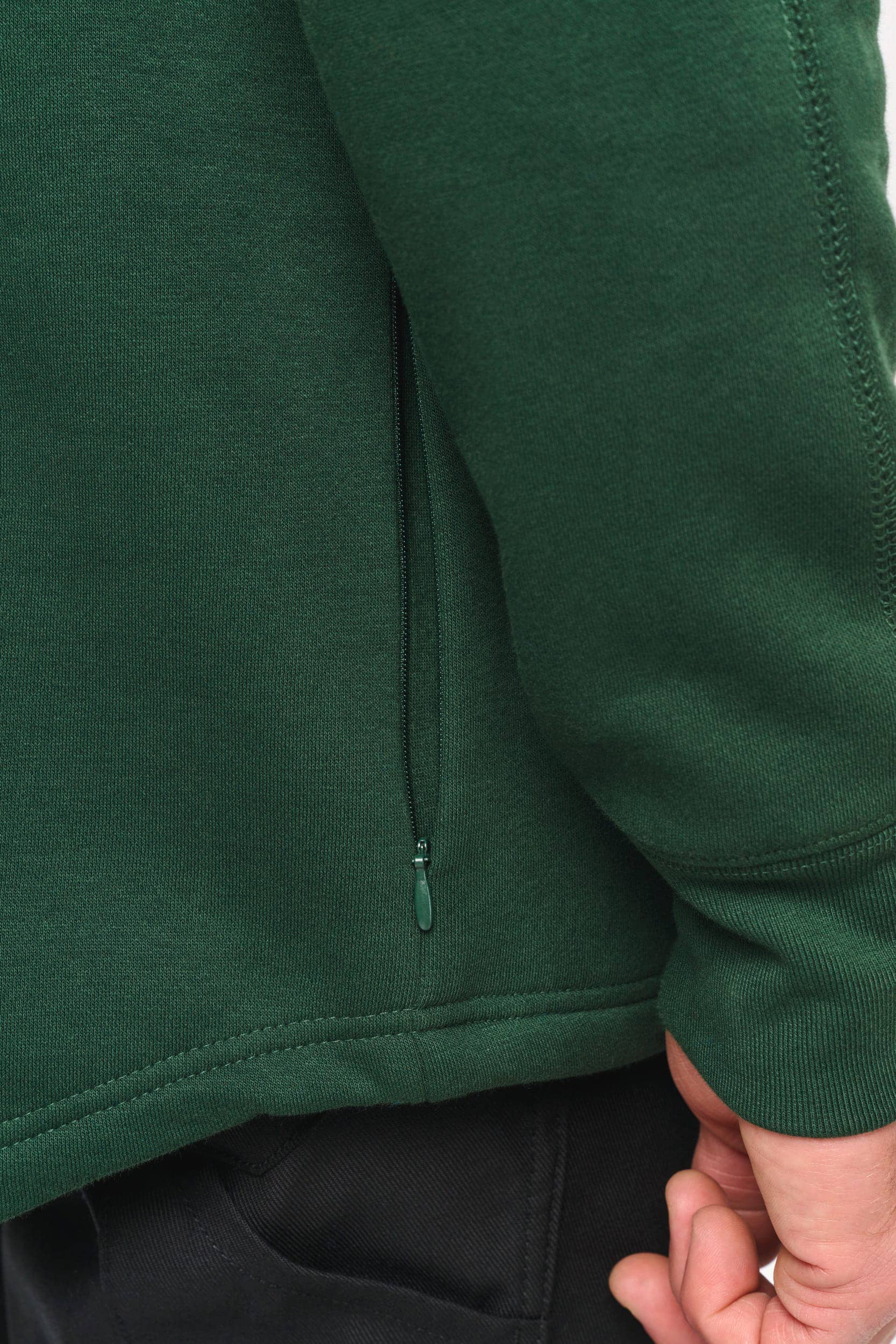 Sweatshirt mit Set-in-Ärmeln