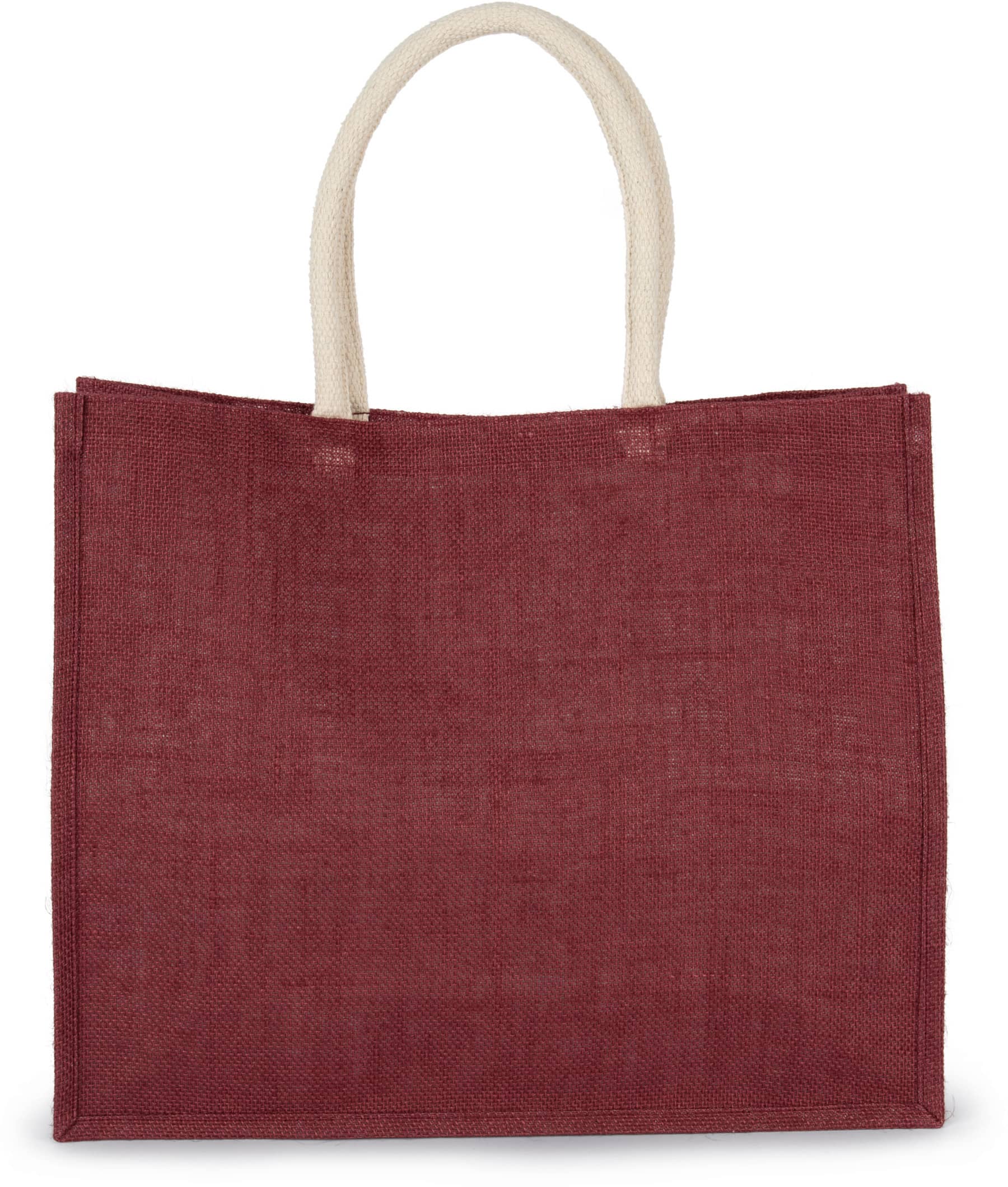 Jutetasche im Cabas-Stil Mittel - Bunt