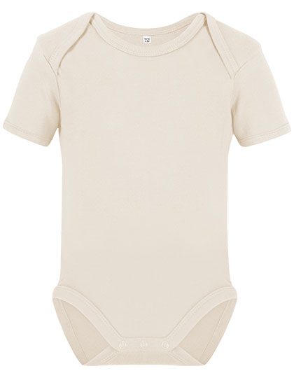 Organic Baby Bodysuit Short Sleeve Bailey 01
