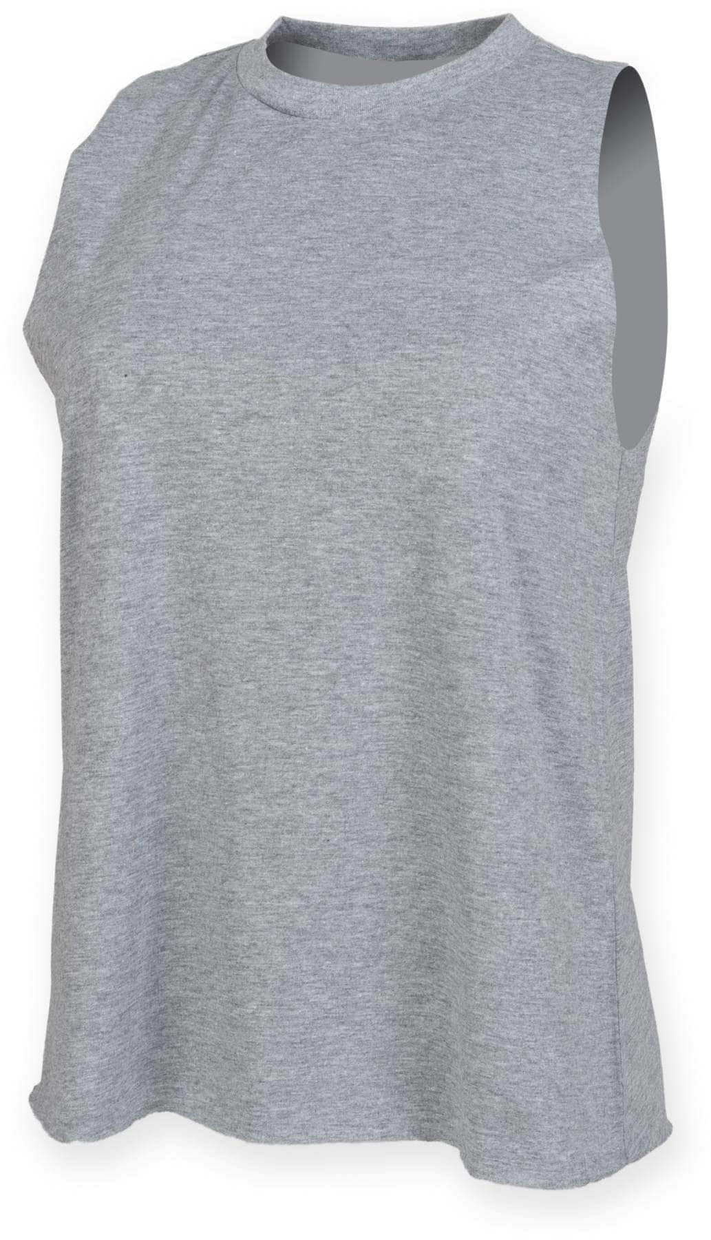 Women´s High Neck Slash Armhole Vest