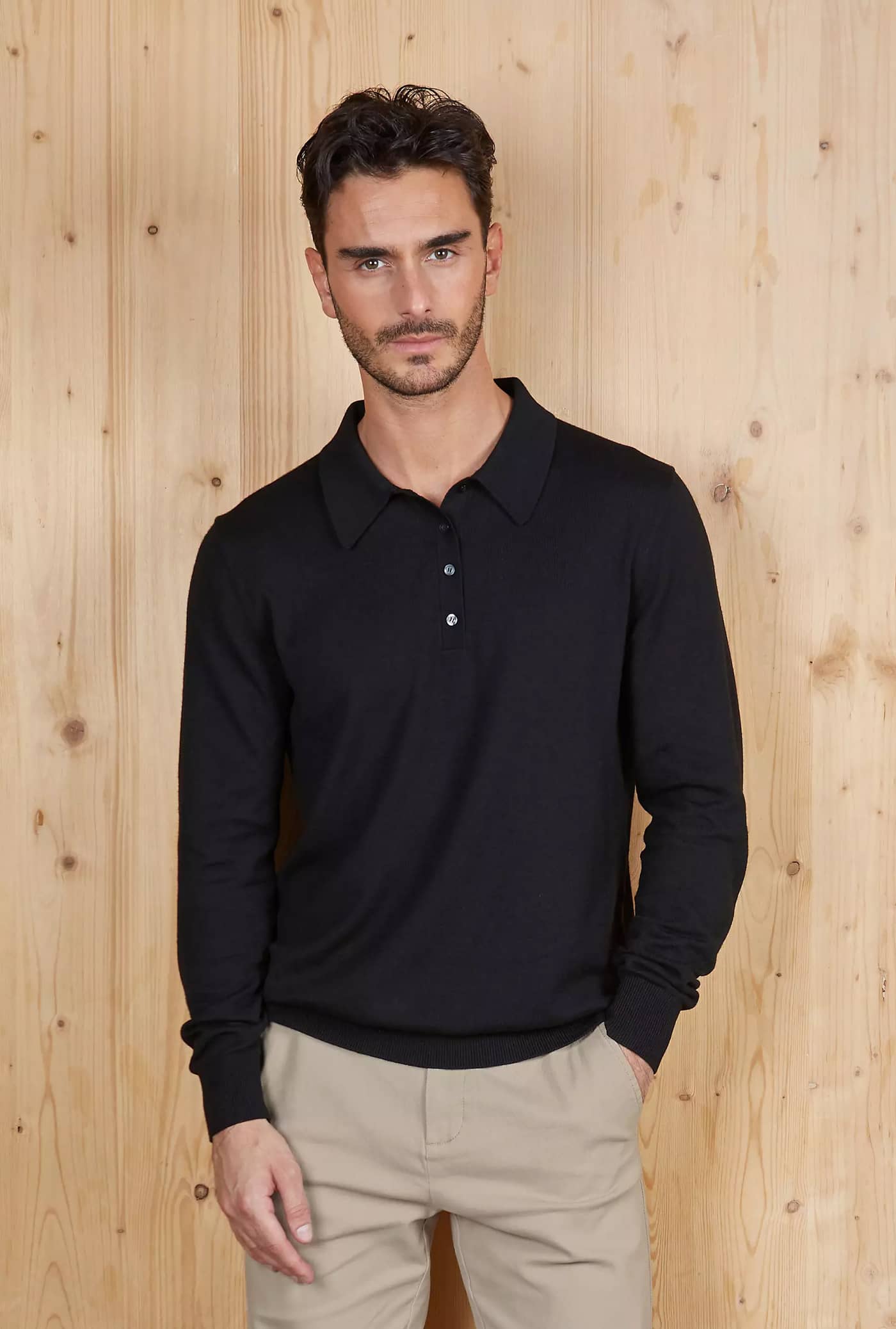 Men´s Polo Collar Sweater Stefan