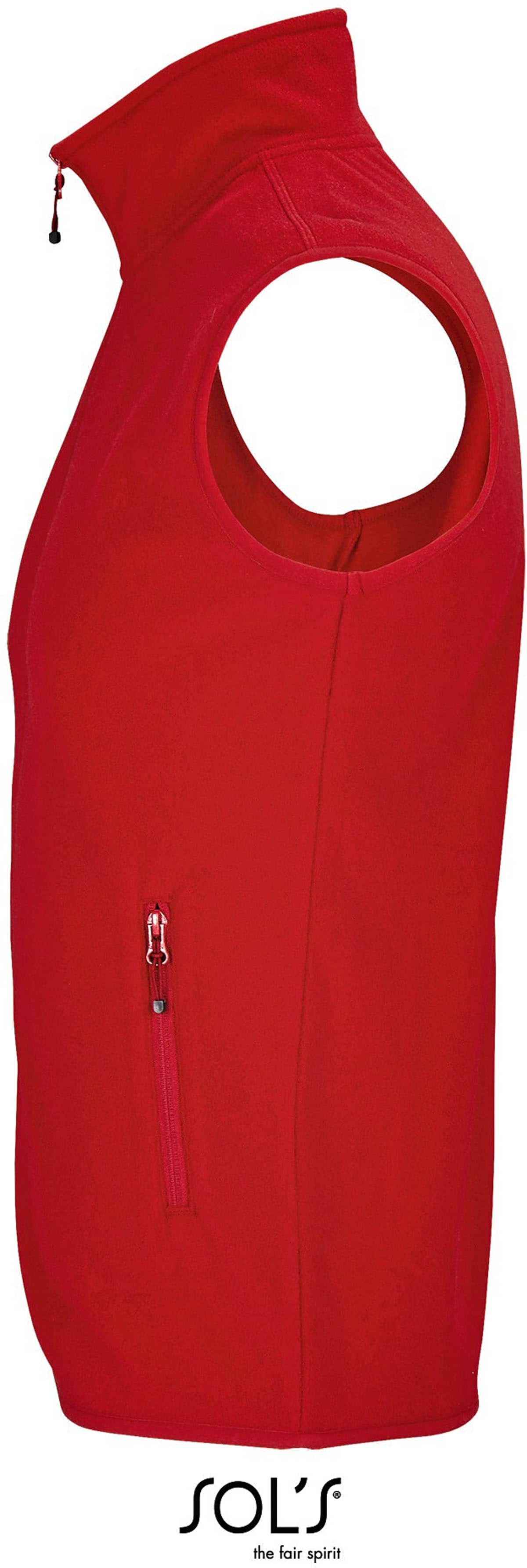 Unisex Factor Zipped Fleece Bodywarmer