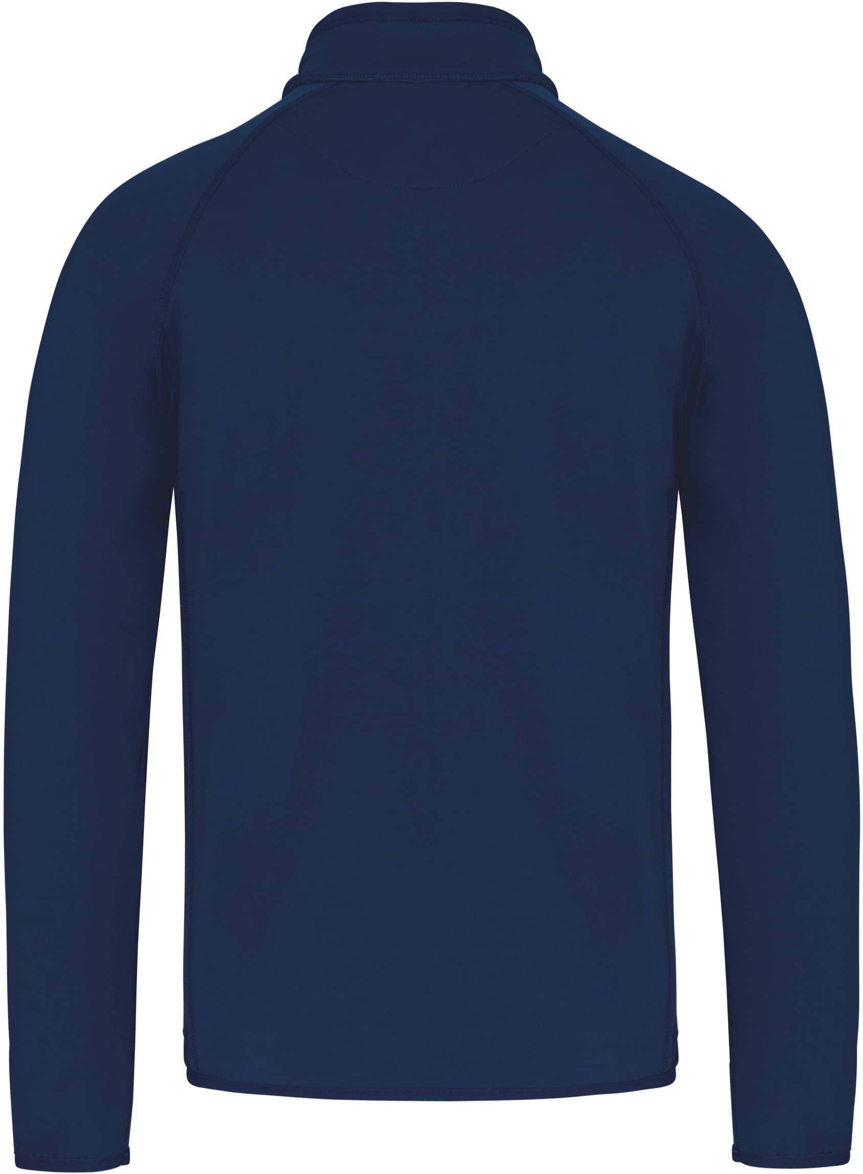 Sportweste aus Bi-Material PA233A - Marl Grey / Sporty Navy