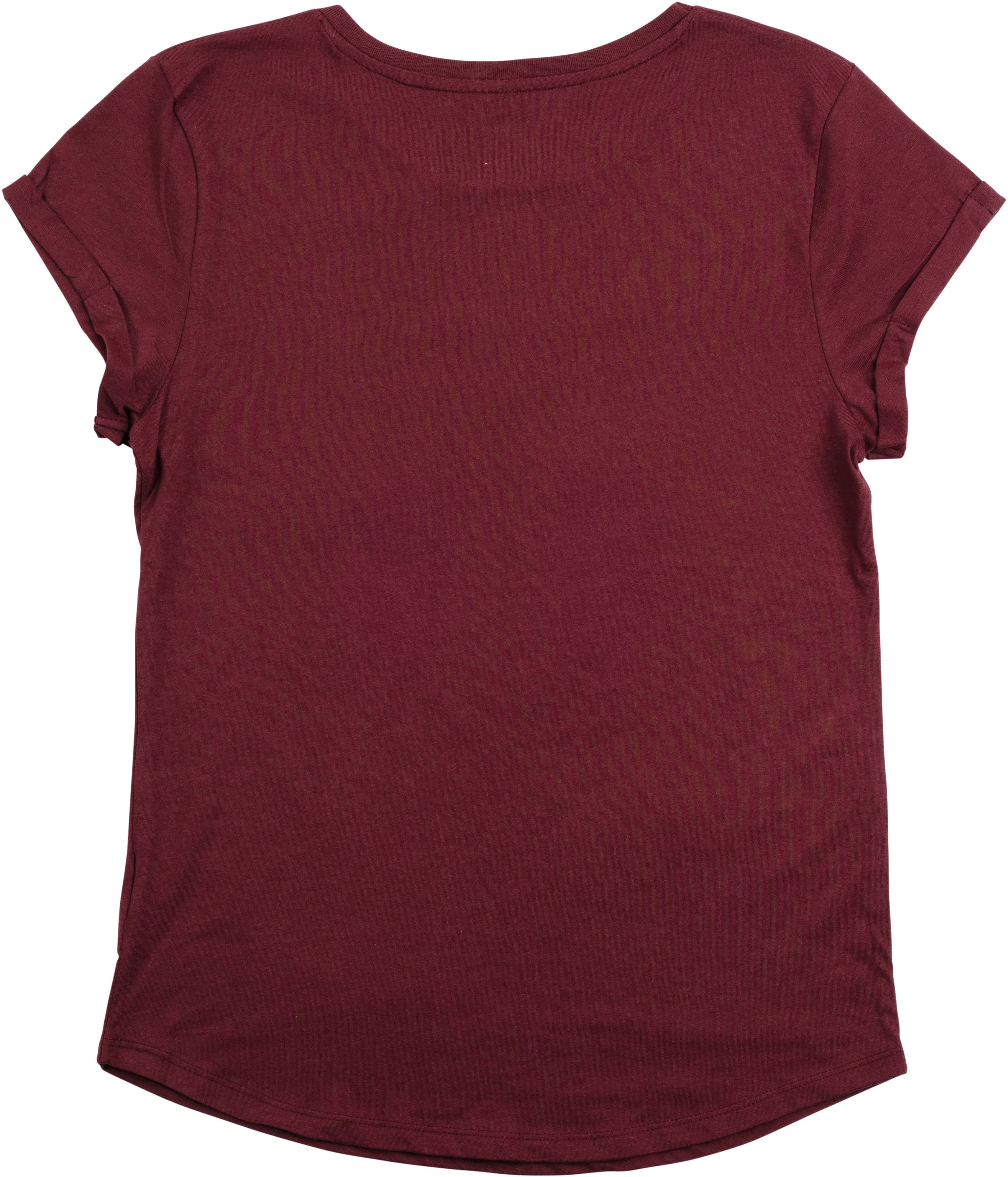 Women`s Rolled Up Sleeve Organic