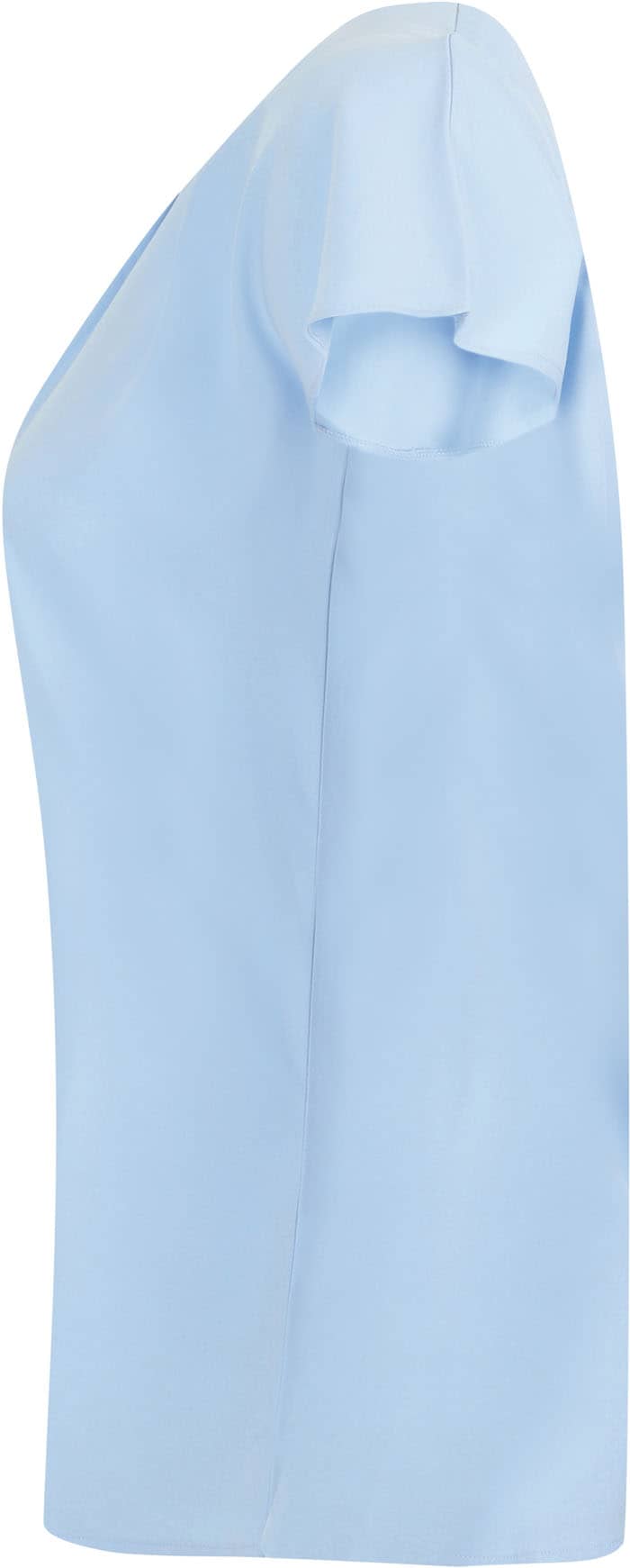Ladies´ Pleat Front Short Sleeve Blouse