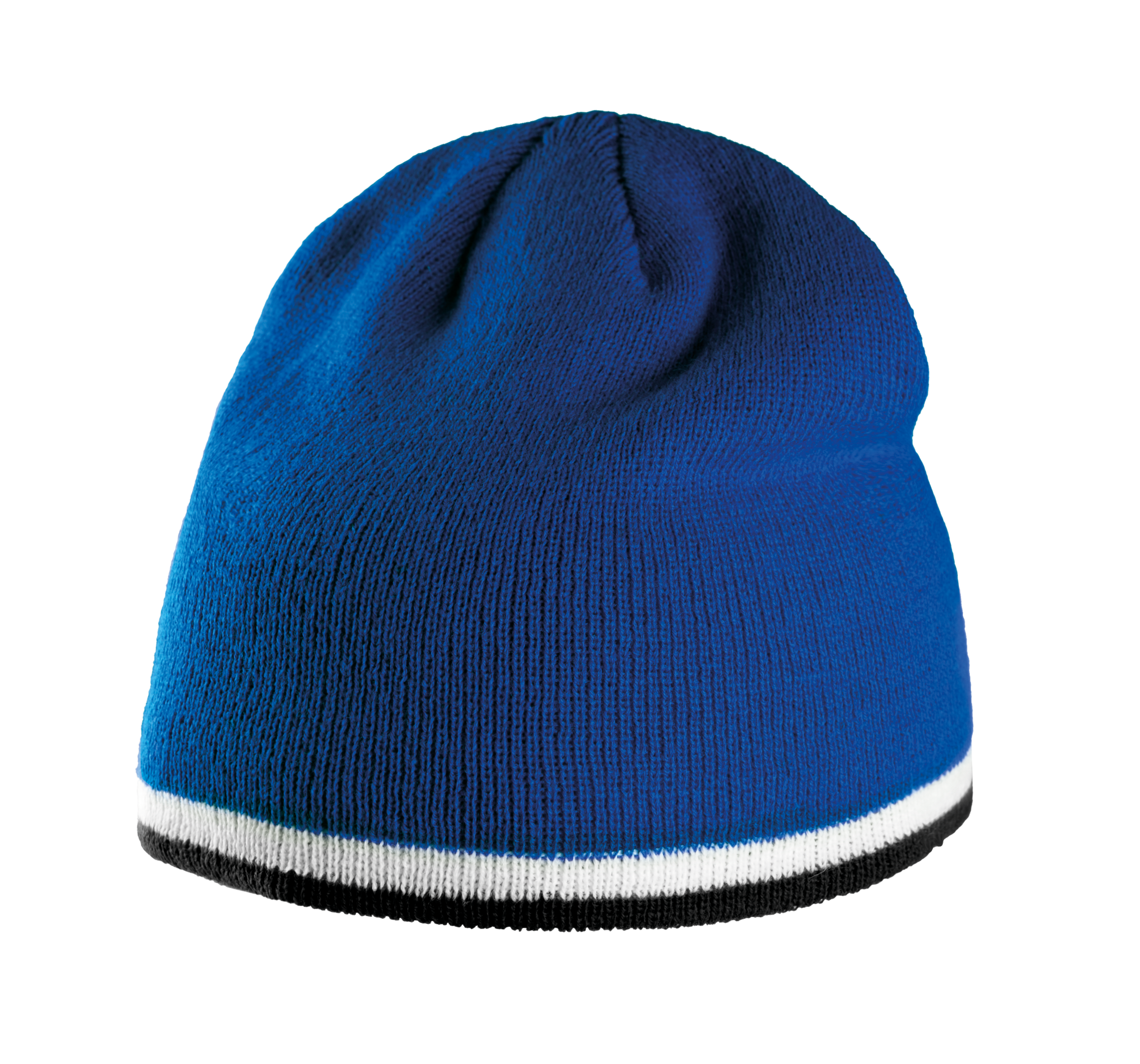 Beanie Mütze mit Kontrastrand