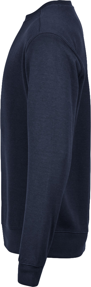 Ribbed Interlock Crew Neck
