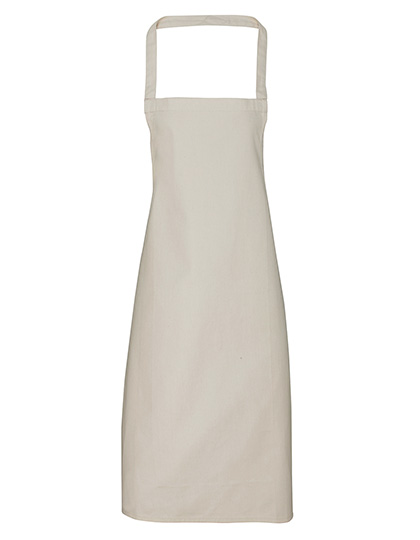 Organic Cotton Bib Apron (No Pocket)