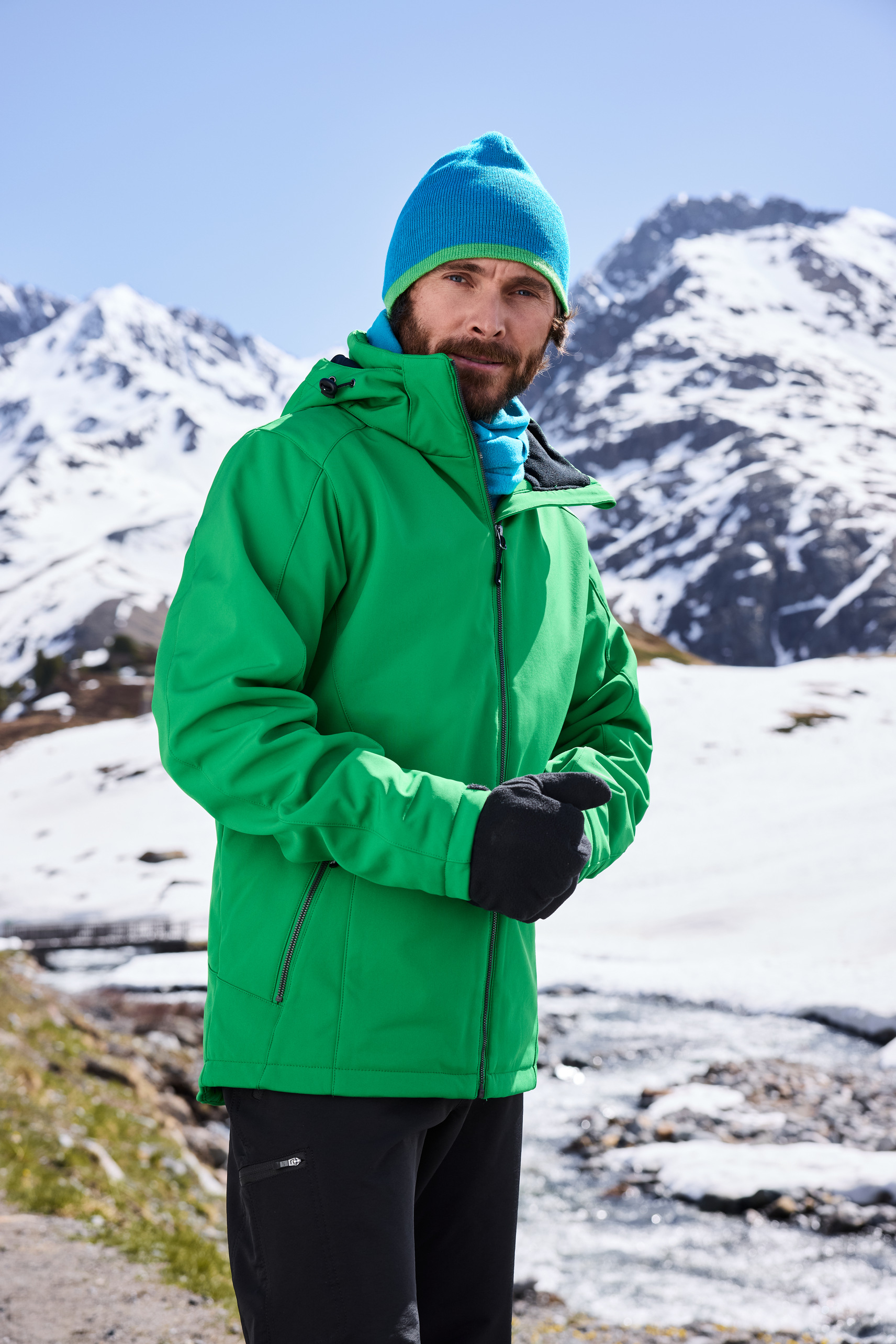 Beanie With Contrasting Border