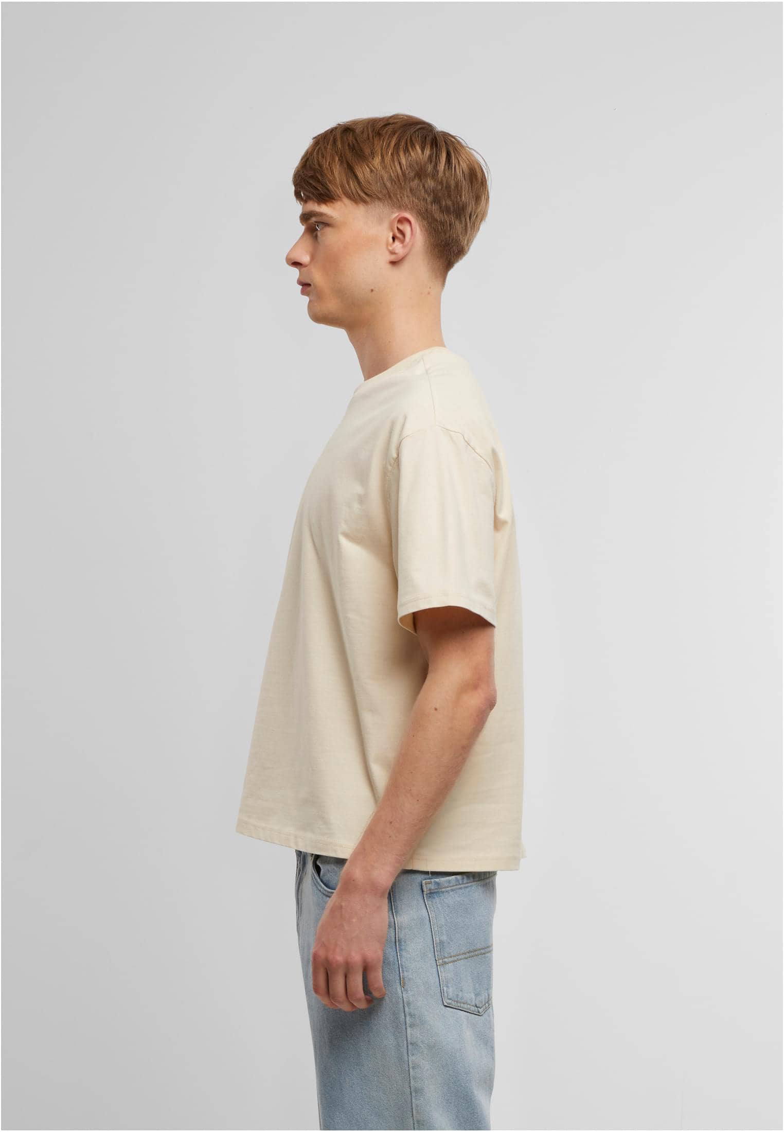 Cropped Oversized Tee