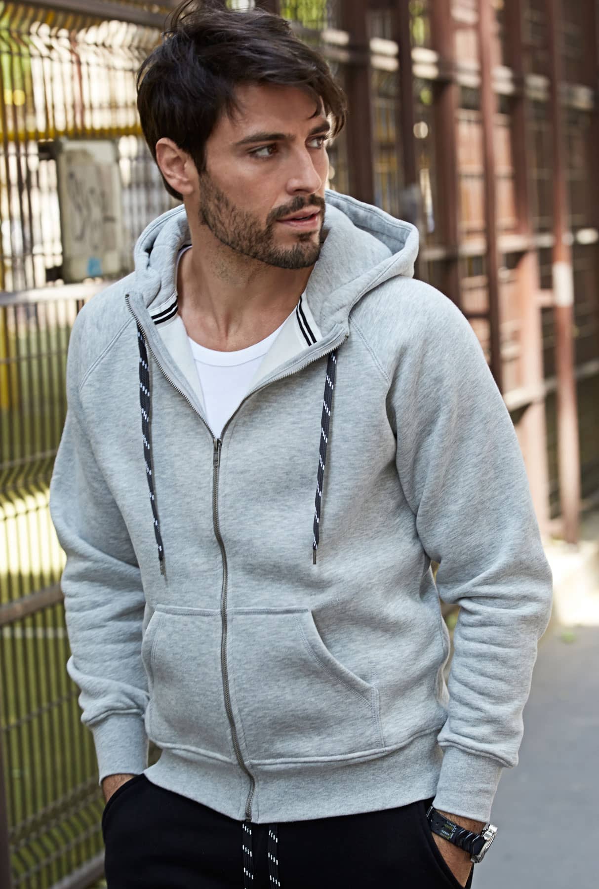 Men´s Fashion Full Zip Hood