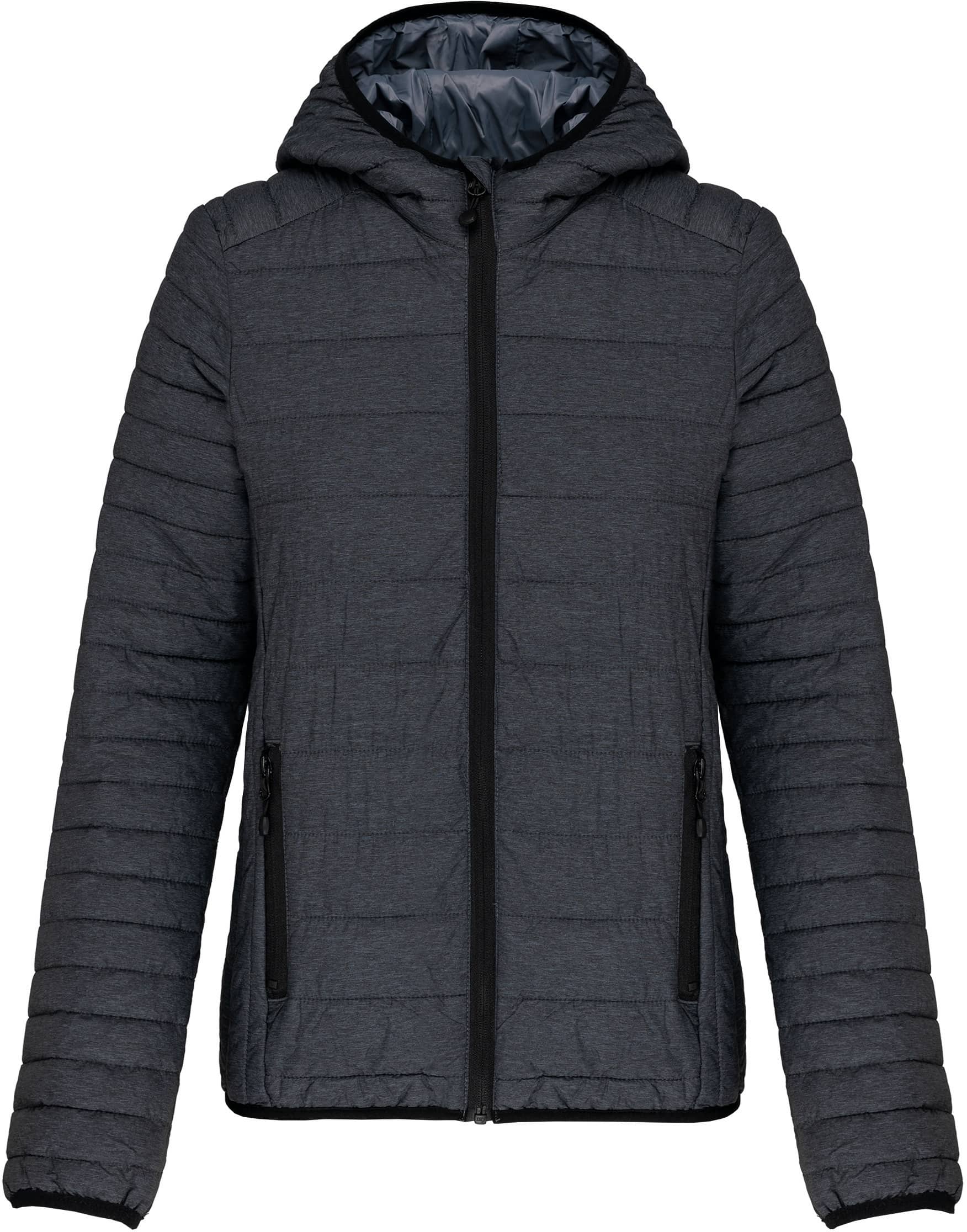 Leichte Damen-Steppjacke mit Kapuze