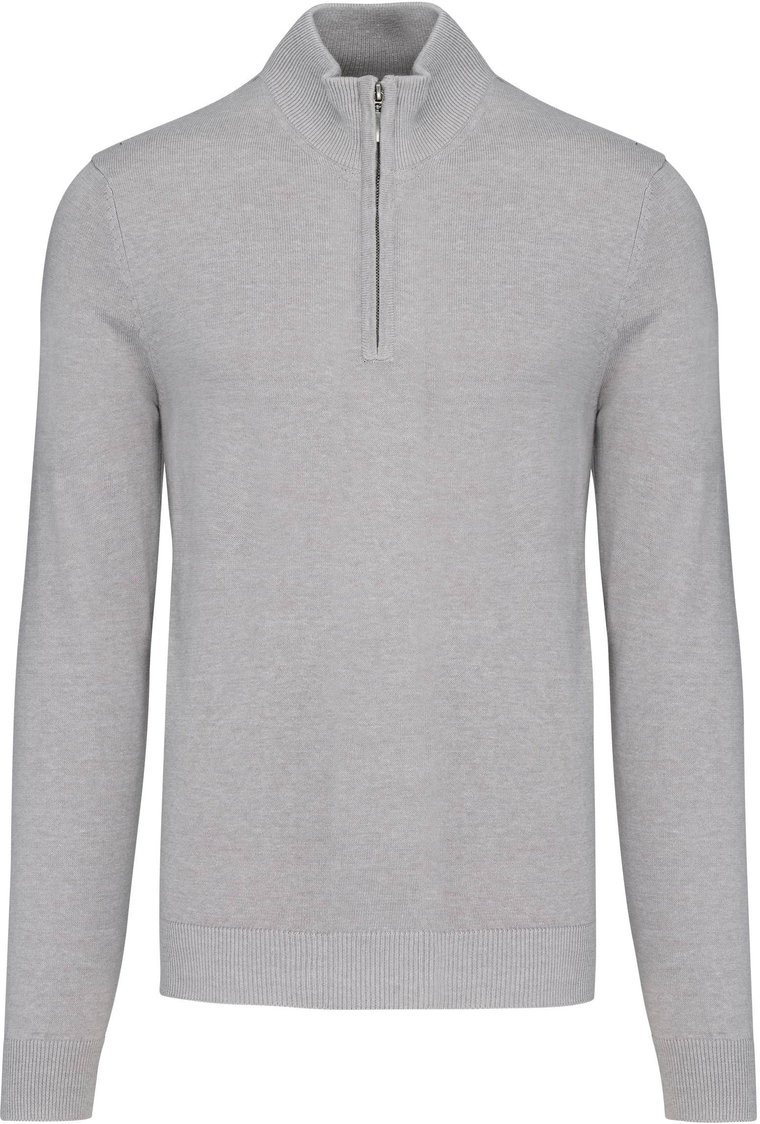 Herrenpullover mit 1/4-Reißverschluss