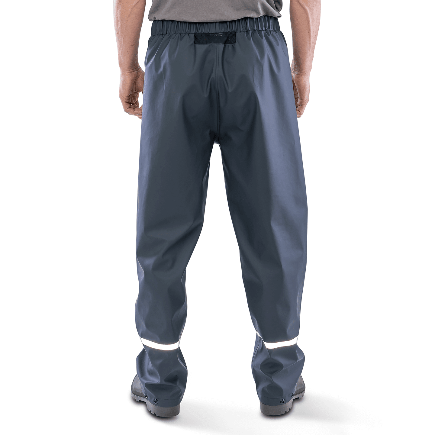 Prism PU Waterproof Trouser with Reflective Bands & Recycled Backing