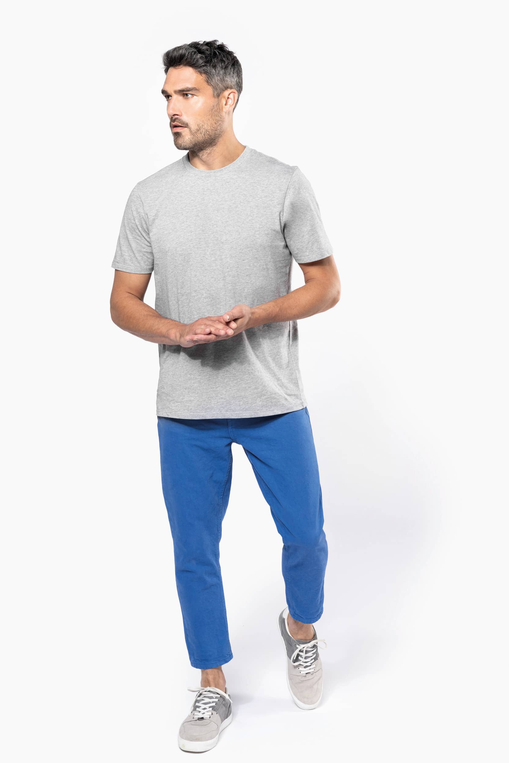 Kurzarm-T-Shirt mit Rundhalsausschnitt, Unisex
