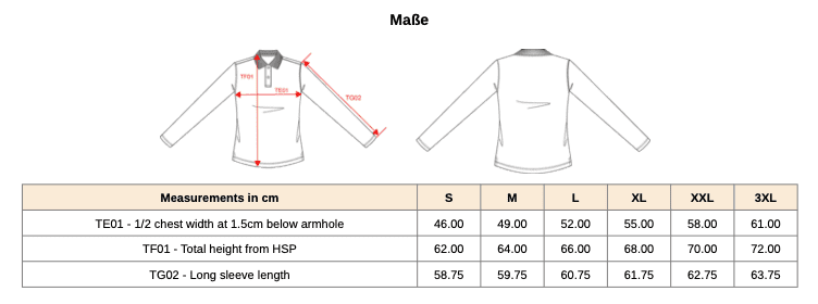 Damen Piqué Poloshirt Langarm
