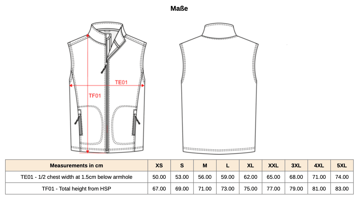 Umweltfreundlicher Unisex-Mikrofleece-Bodywärmer