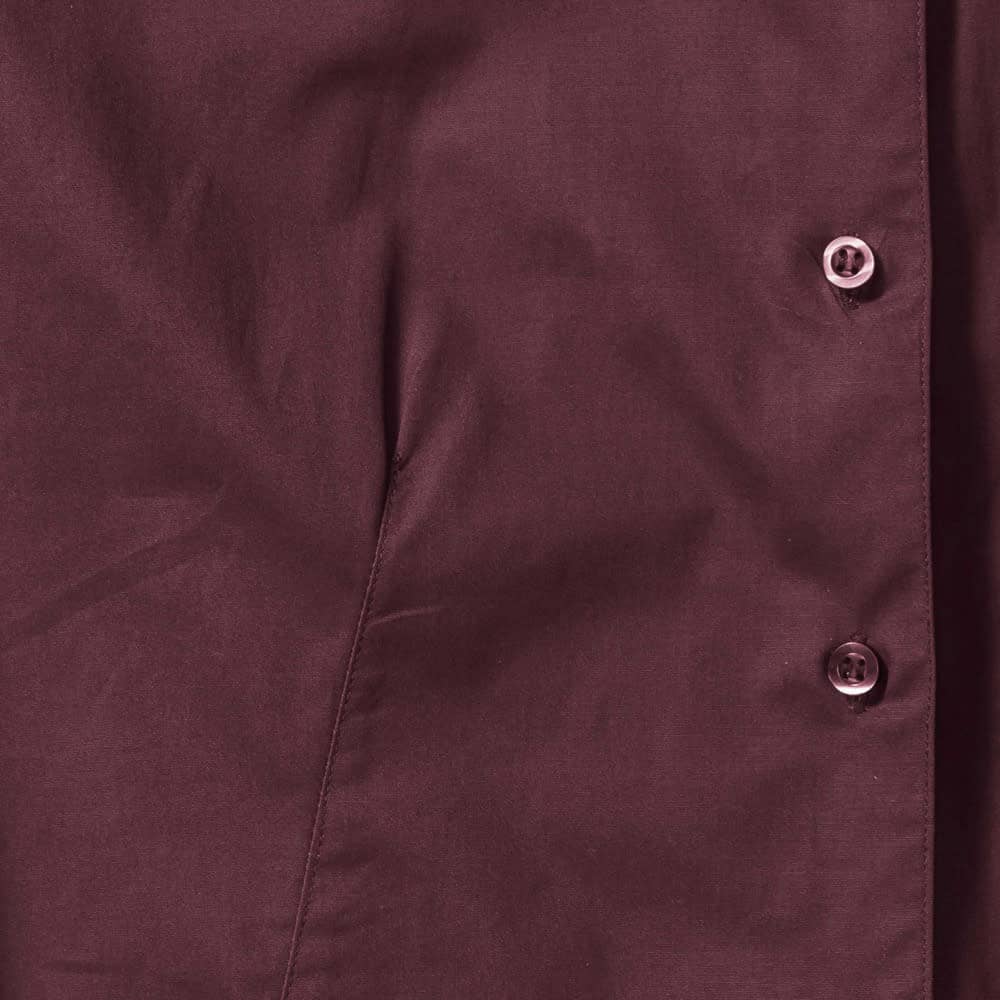 Ladies' Long Sleeve Classic Pure Cotton Poplin Shirt