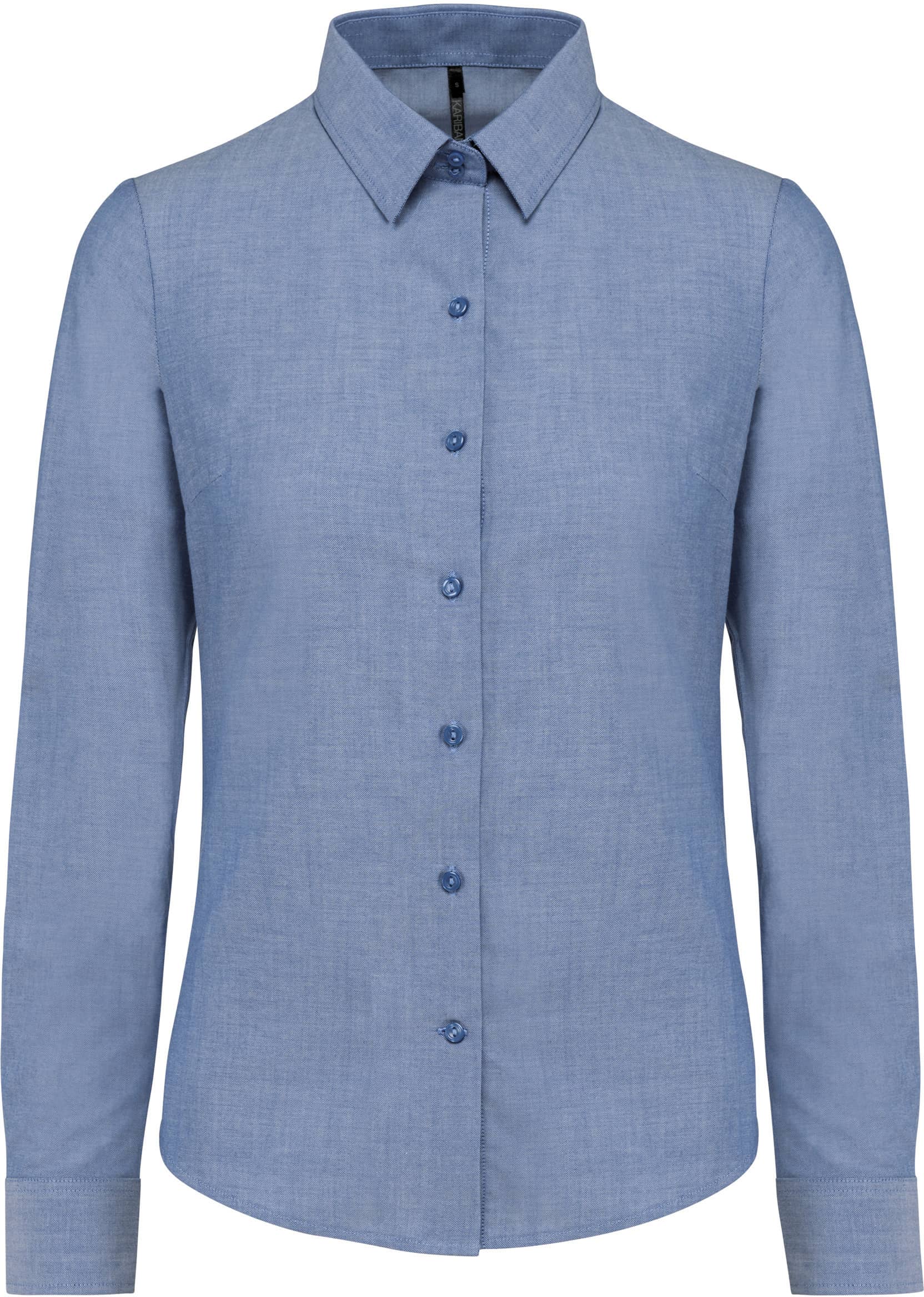 Damen Oxfordbluse Langarm
