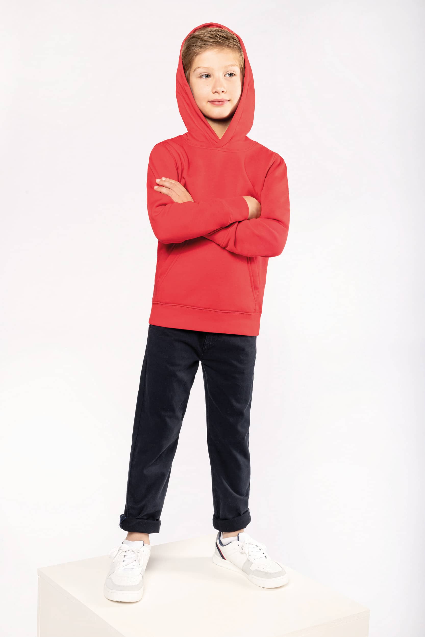 Umweltfreundliches Kapuzensweatshirt für Kinder